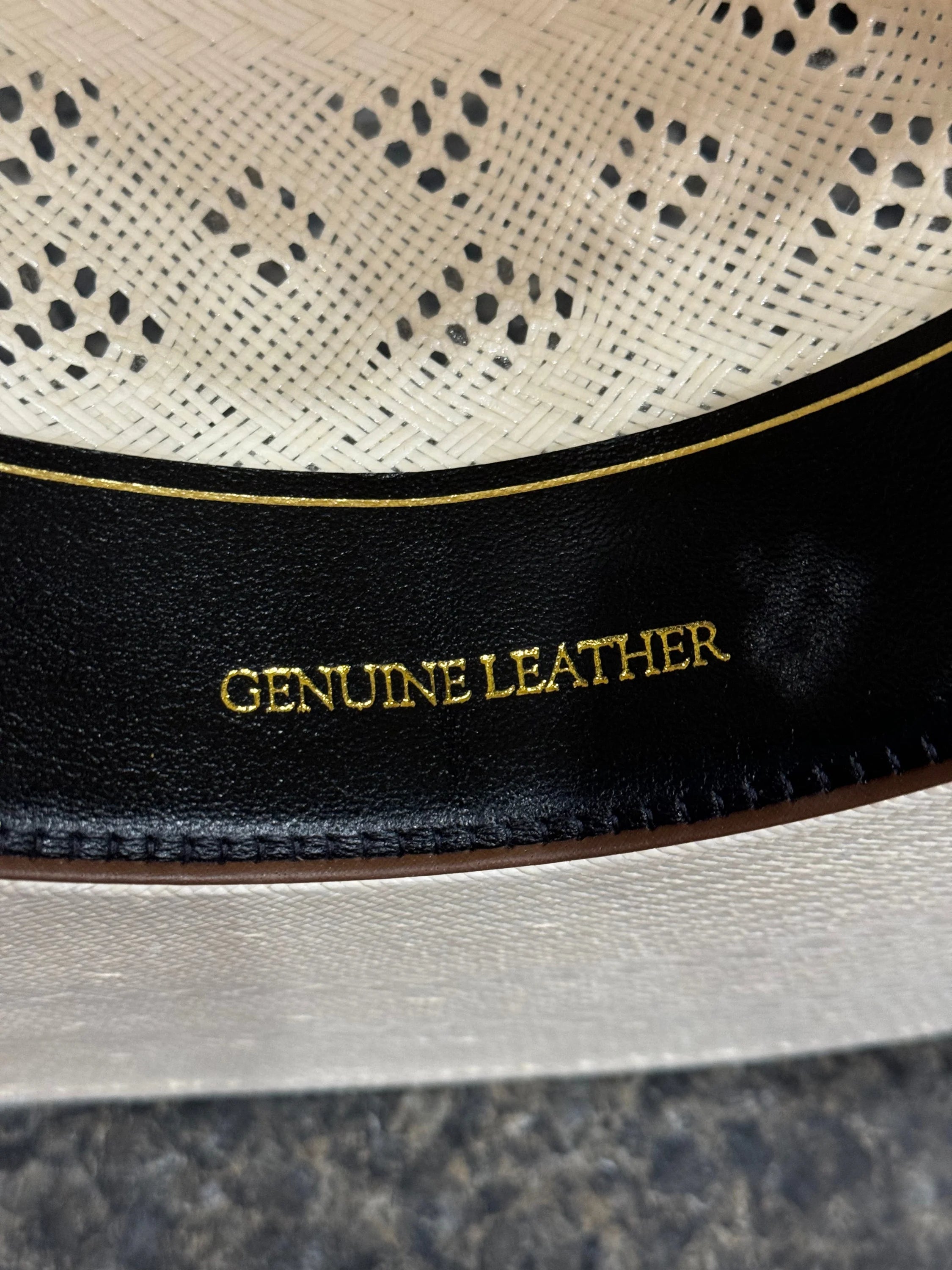 American Hat Open Crown Straw Style 8500 Tejana