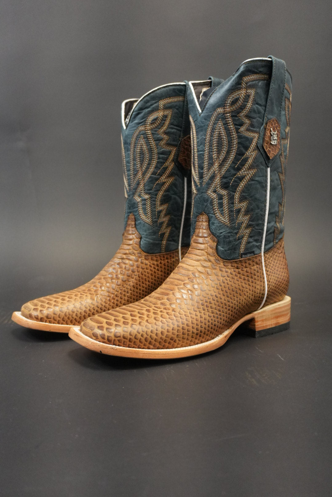 ROCKEM RENEGATE PYTHON MAPLE SQ TOE