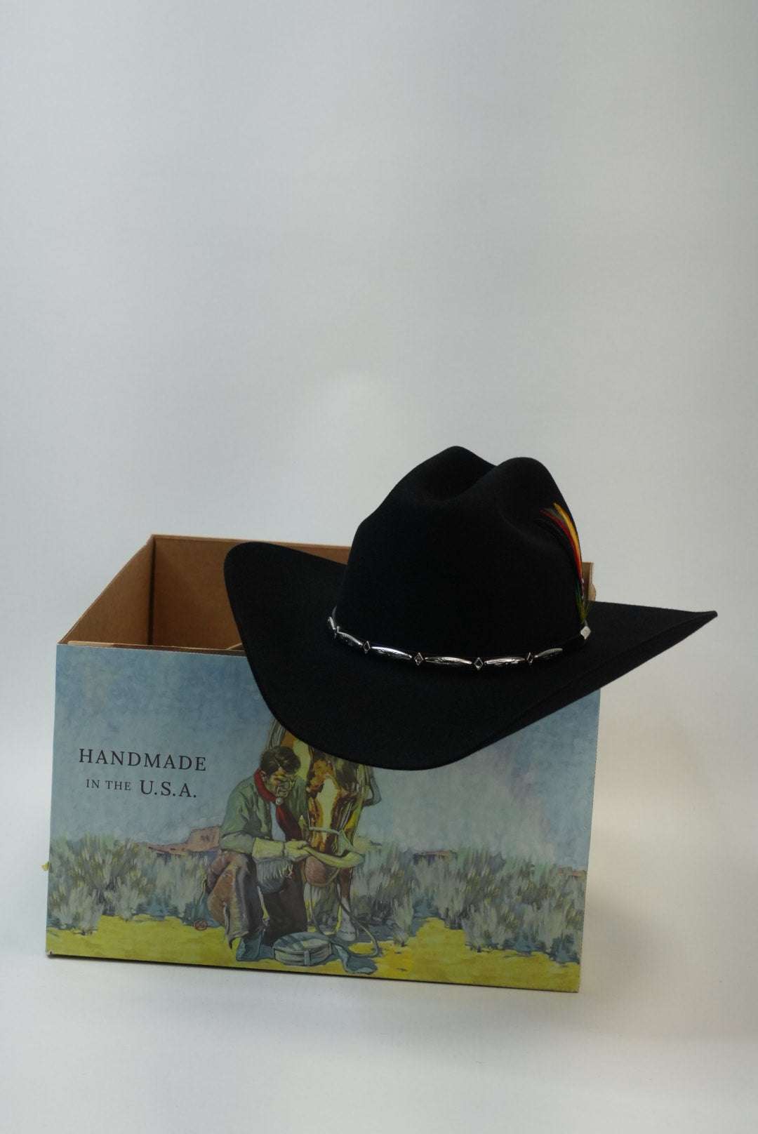 STETSON 6X DEL NORTE BLACK Laherradurawwnc.com