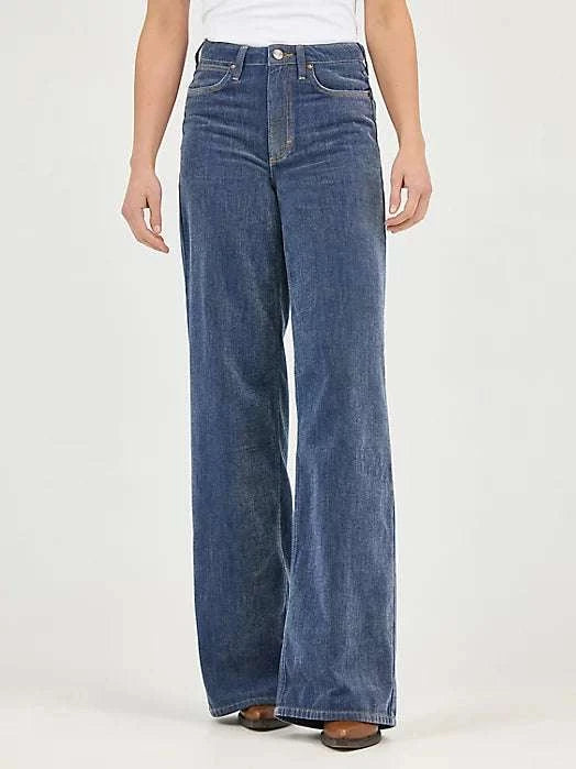 WRANGLER WOMEN BAILEY HIGH RISE WIDE LEG JEAN 112371956 Laherradurawwnc.com