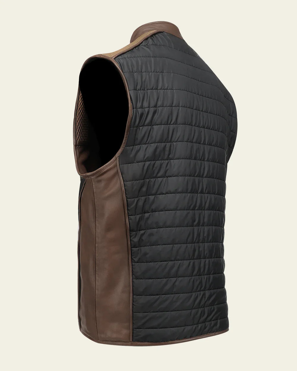 CUADRA CHALECO BORREGO MATNA DUNA CAFÉ MN HONEY ZIPPER VEST - JC360