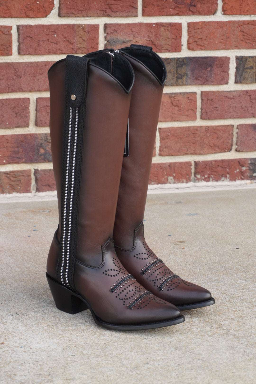 WOMEN’S CUADRA TALL BOOT RES CRUST CASTANO CHOCOLATE CC278 Laherradurawwnc.com