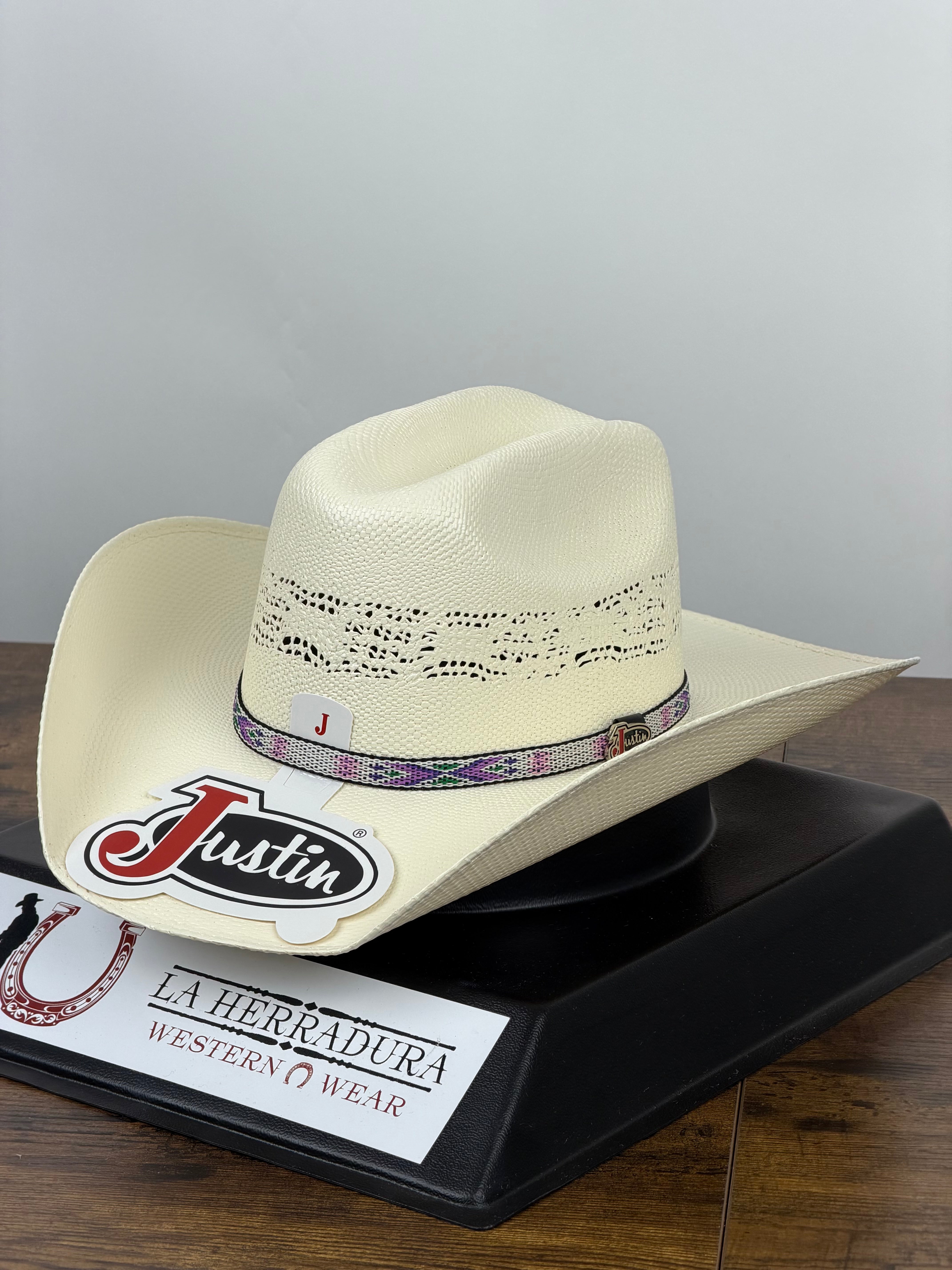 JUSTIN WILDER KID STRAW HAT JUS12202