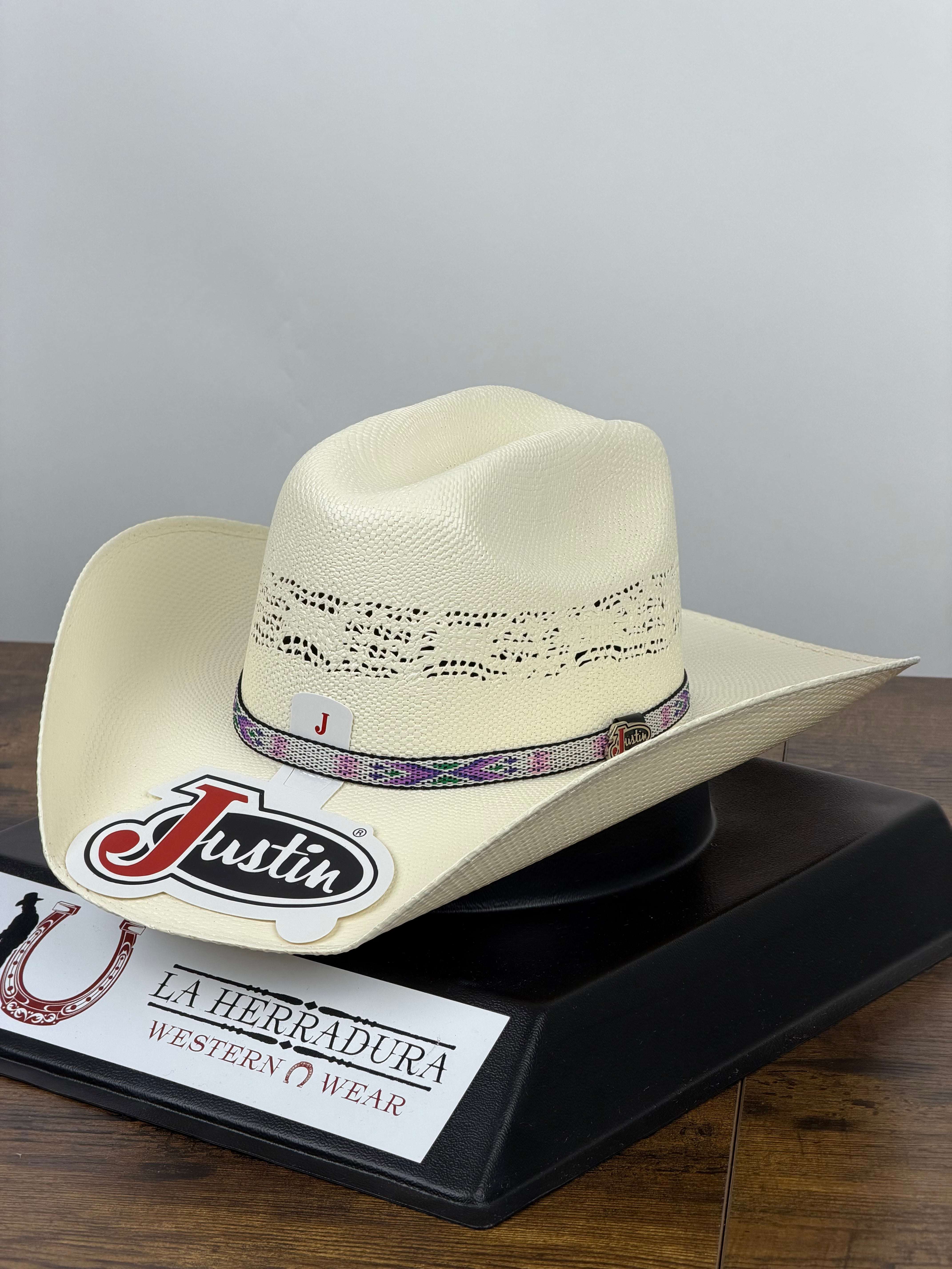 JUSTIN WILDER KID STRAW HAT JUS12202 Laherradurawwnc.com