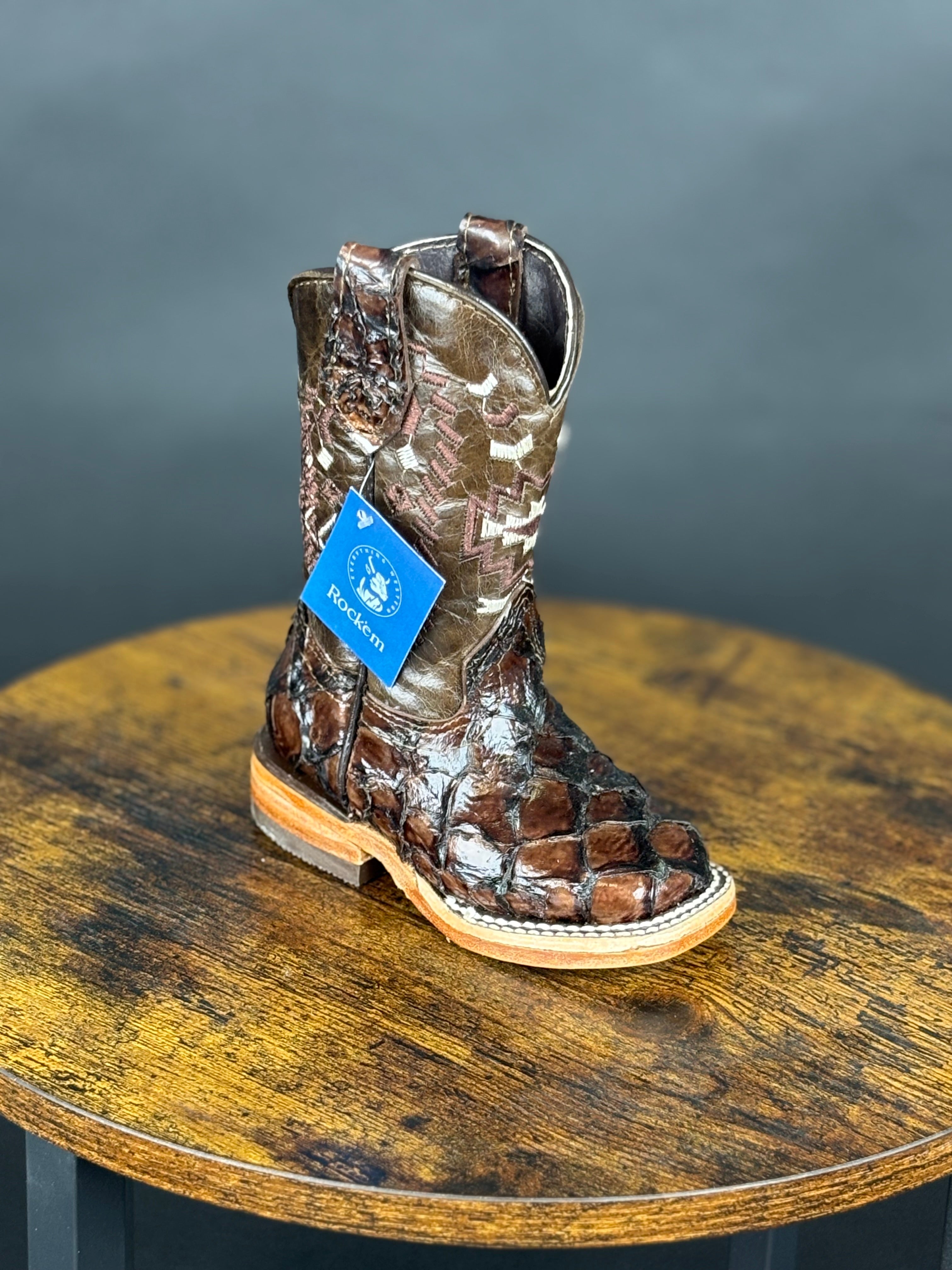 ROCKEM KIDS IMIT BROWN FISH