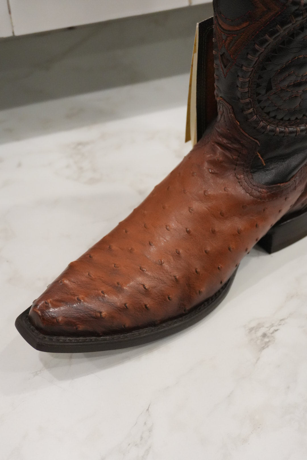 CUADRA BOOT AVESTRUZ HONEY LASER SNIP TOE