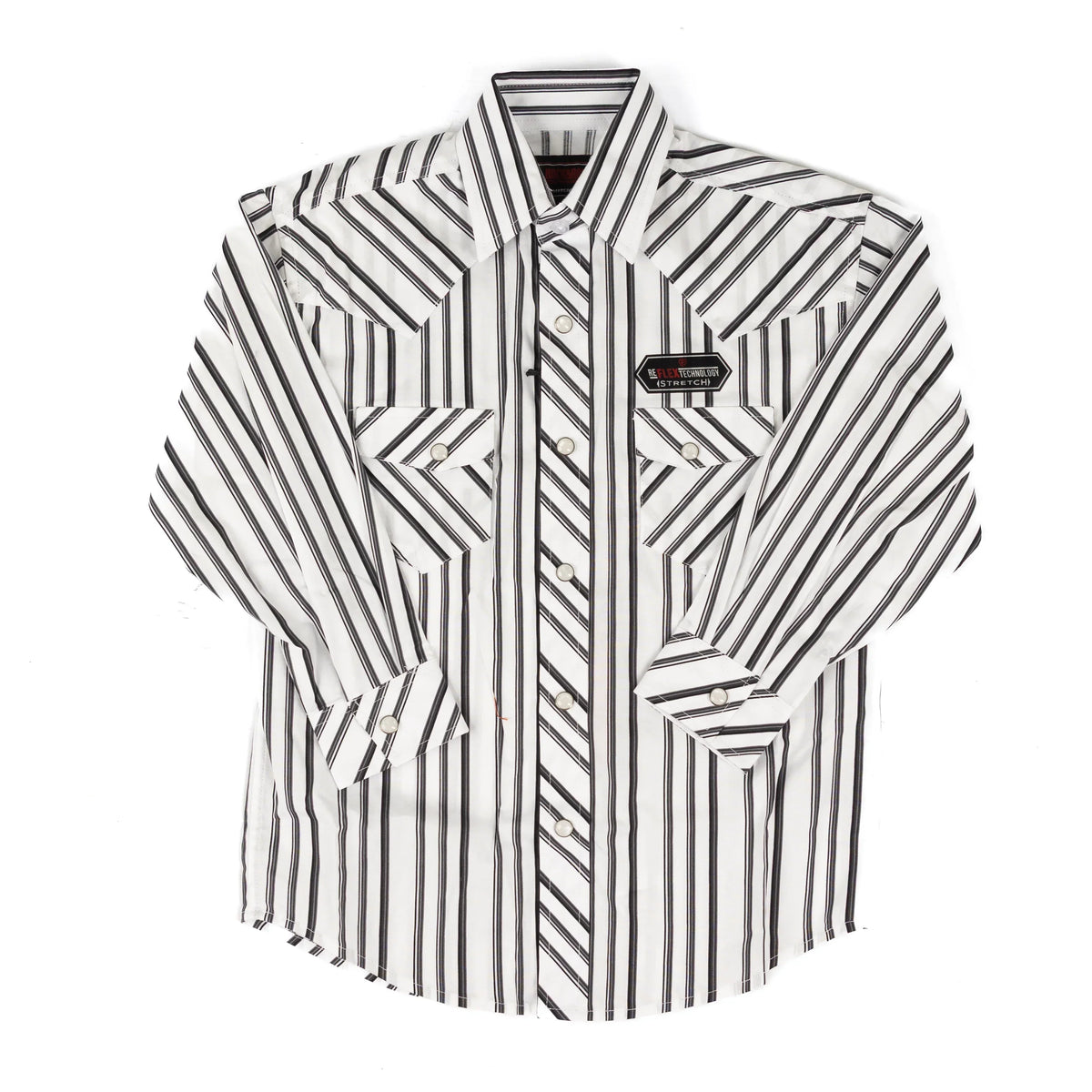 ROCK&ROLL BOYS RR RAYAS ESTAMPADO MANGA LARGA GRIS BROCHES - BBN2S09423