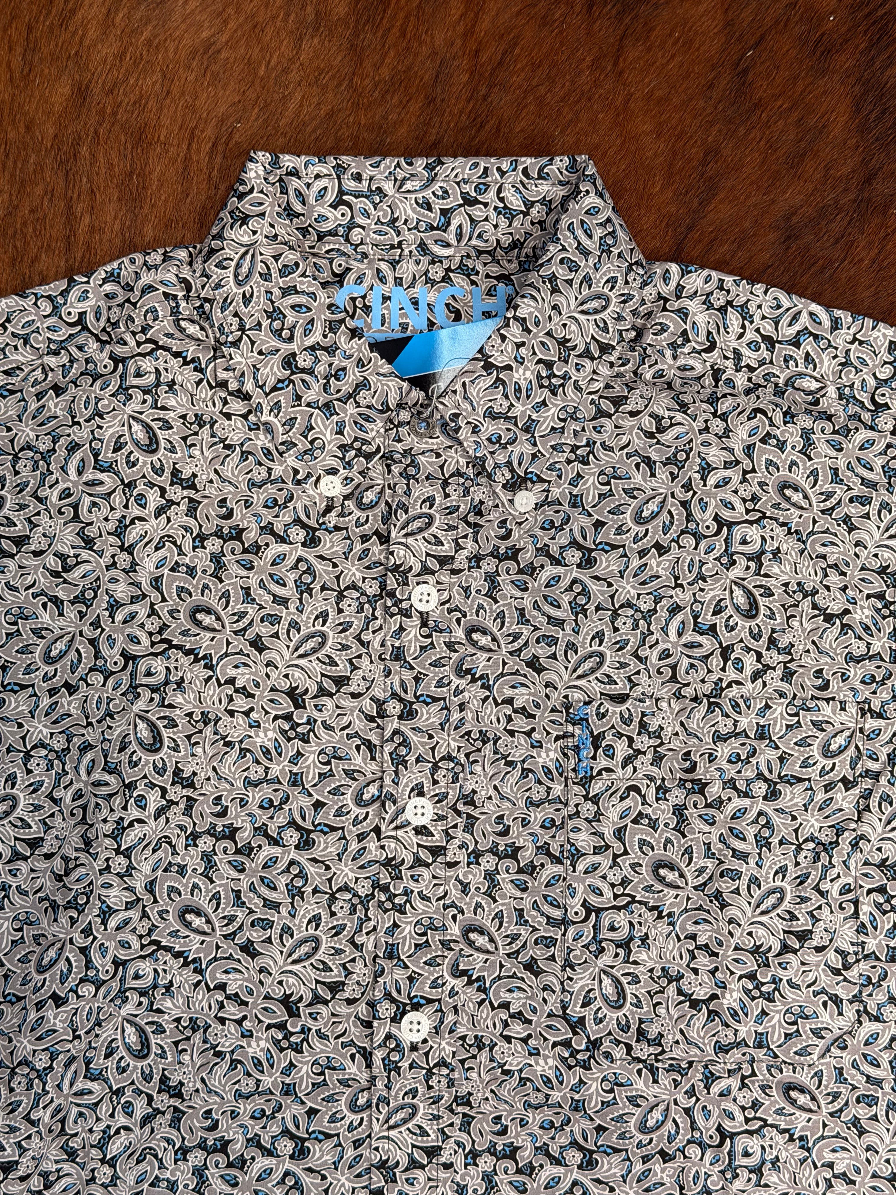 CINCH MEN LS SHIRT MODERN FIT -MTW1347144 Laherradurawwnc.com