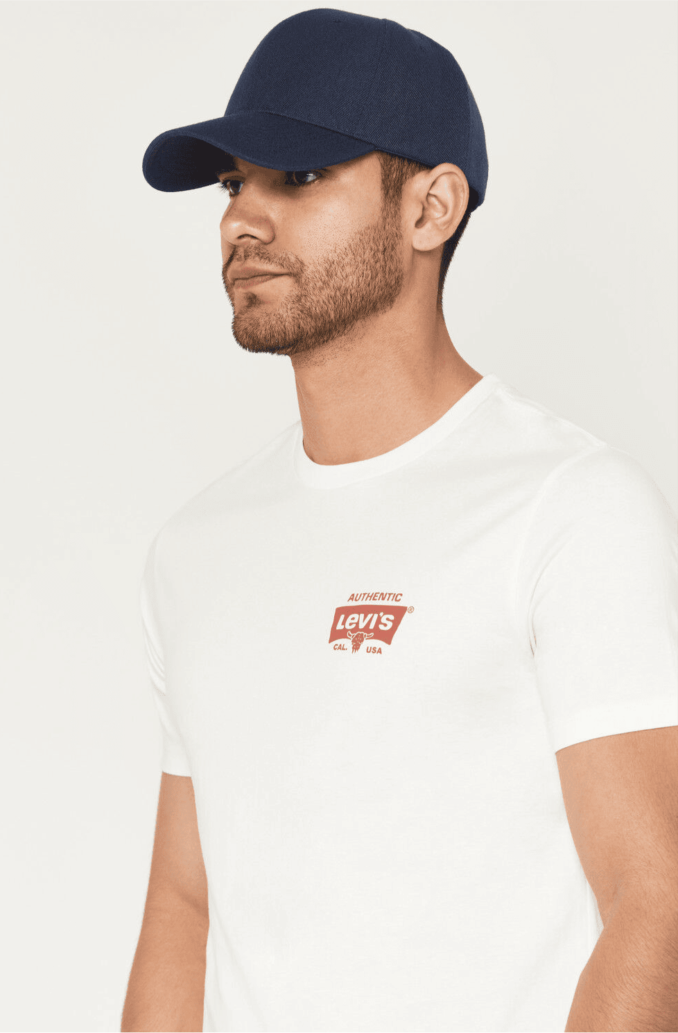 LEVI'S MENS SHORT SLEEVE T-SHIRT BEIGE 224911974 Laherradurawwnc.com