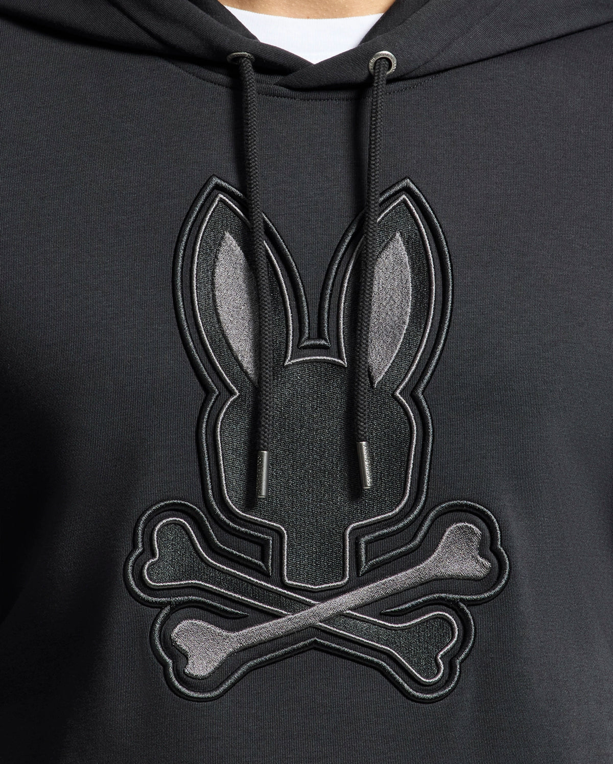 PSYCHO BUNNY MEN HOODIE BAXTER EMBROIDERY CLASSIC FRENCH TERRY B6H431F200
