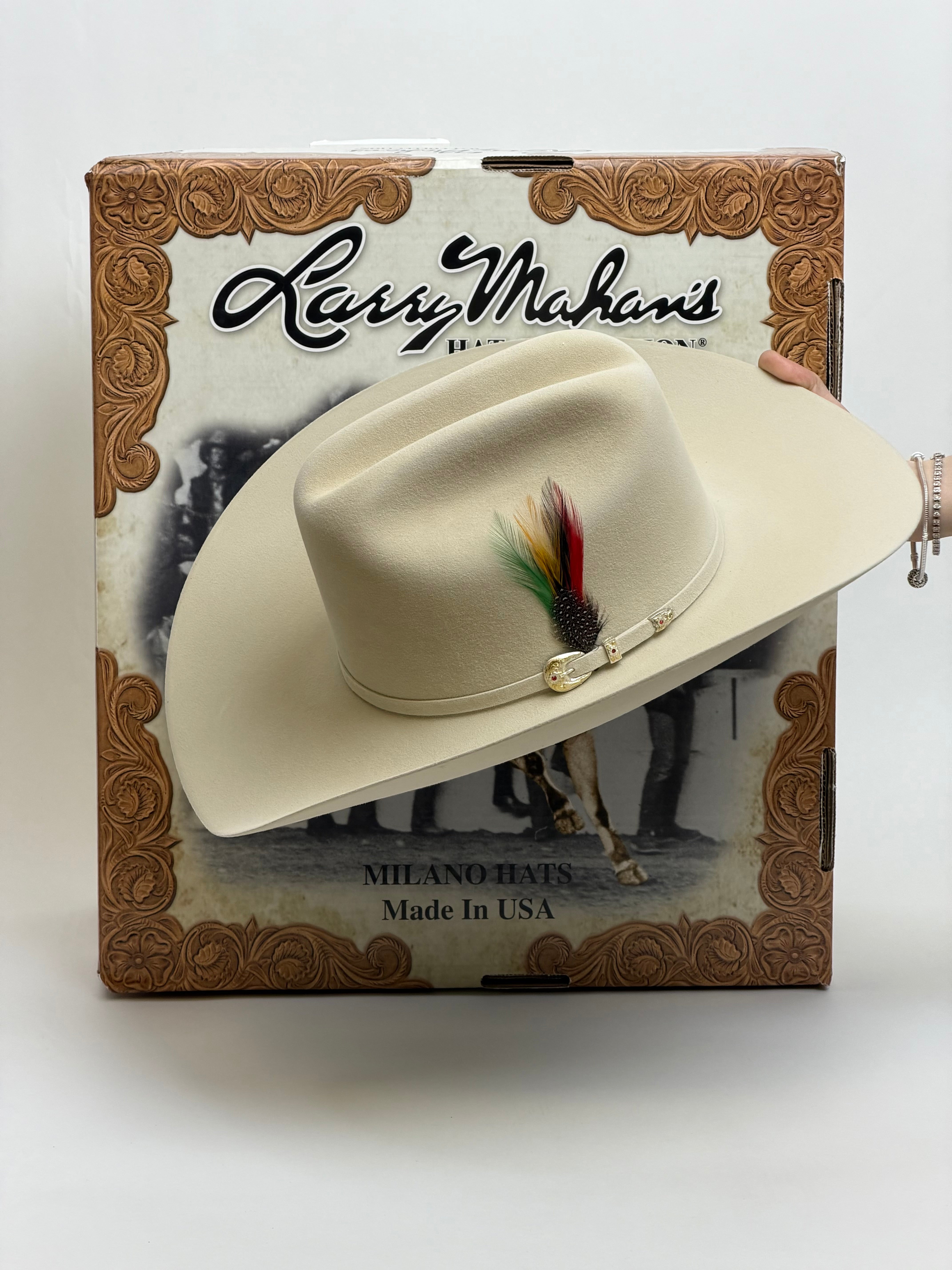 6X SOMBREROS COYBOY REALES DE LARRY MAHAN