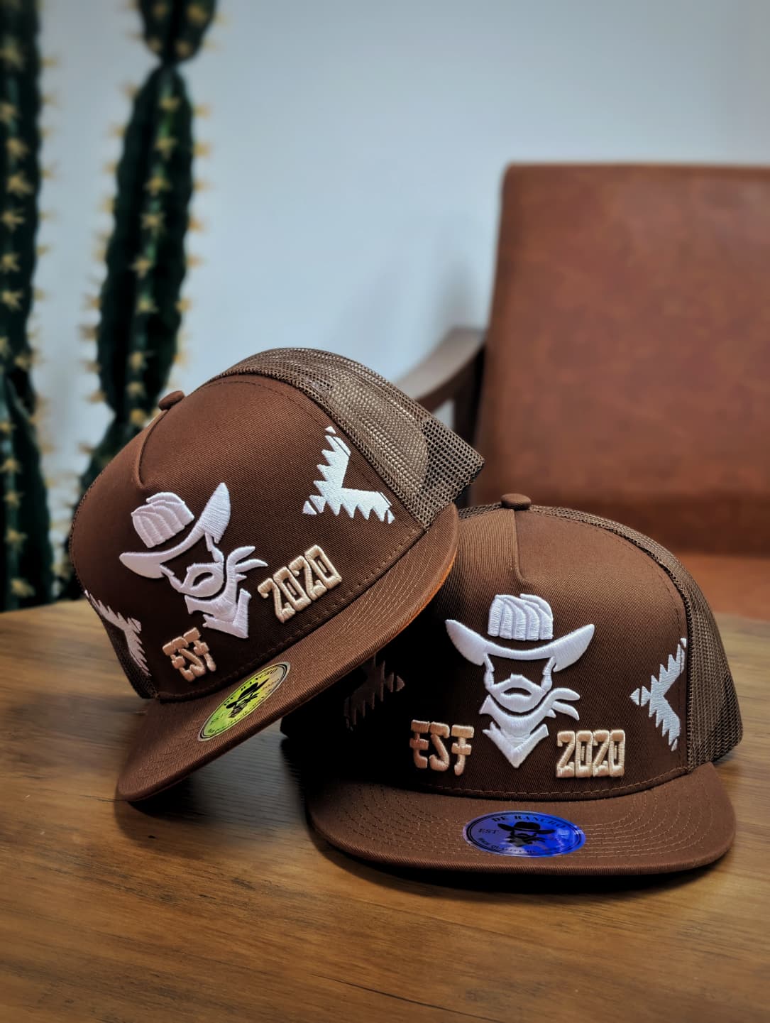 DE RANCHO HATS SNAPBACK VAQUERO BRONW