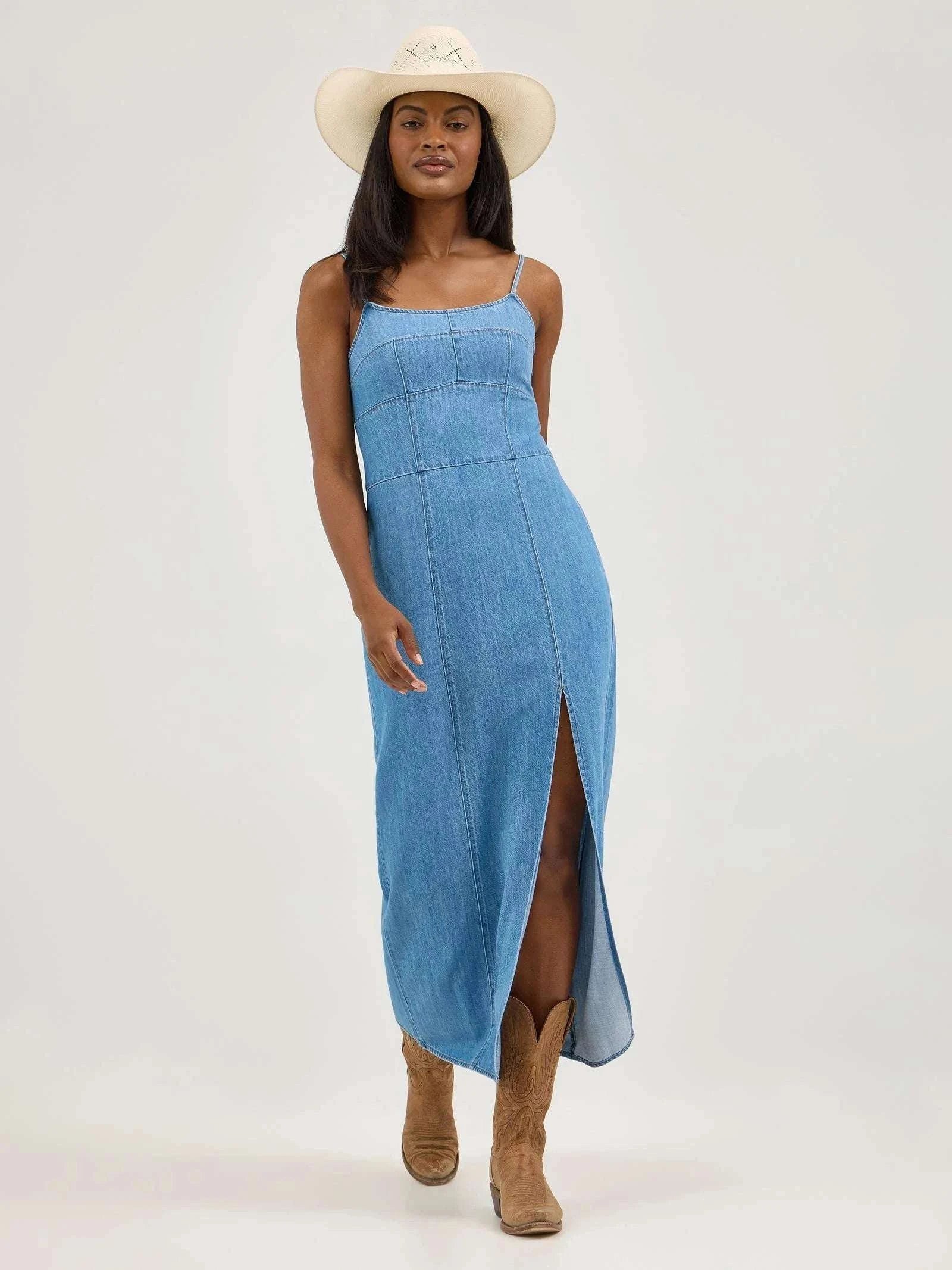 WRANGLER WOMEN DENIM DRESS 112375237 Laherradurawwnc.com