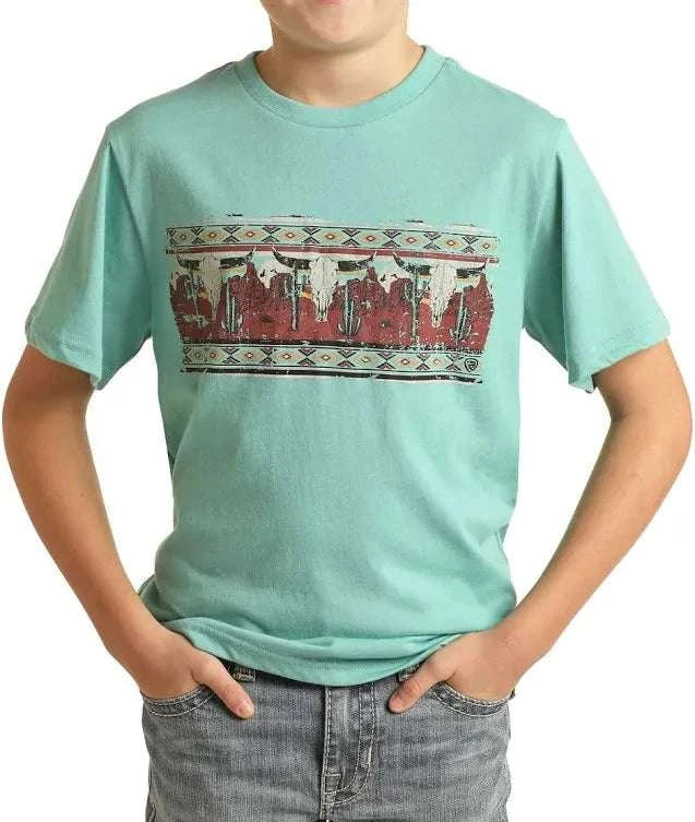 ROCK&ROLL KIDS TURQUOISE-RRBT21RZME Laherradurawwnc.com
