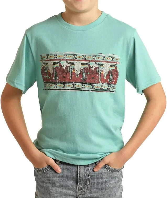 ROCK&ROLL KIDS TURQUOISE-RRBT21RZME
