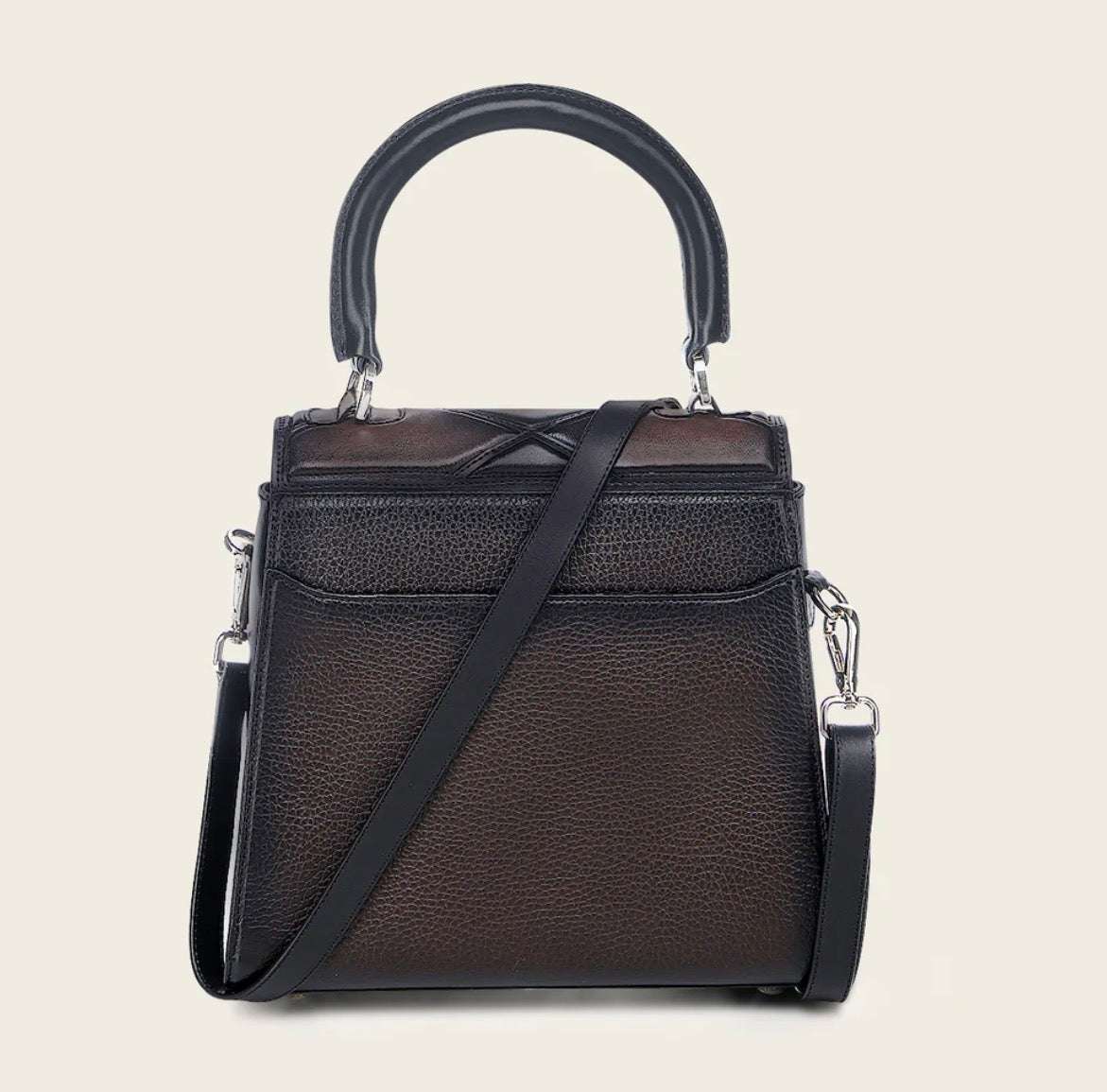 CUADRA WOMEN BAG MANTARRAYA NEGRO CHOCOLATE RES DU742 Laherradurawwnc.com