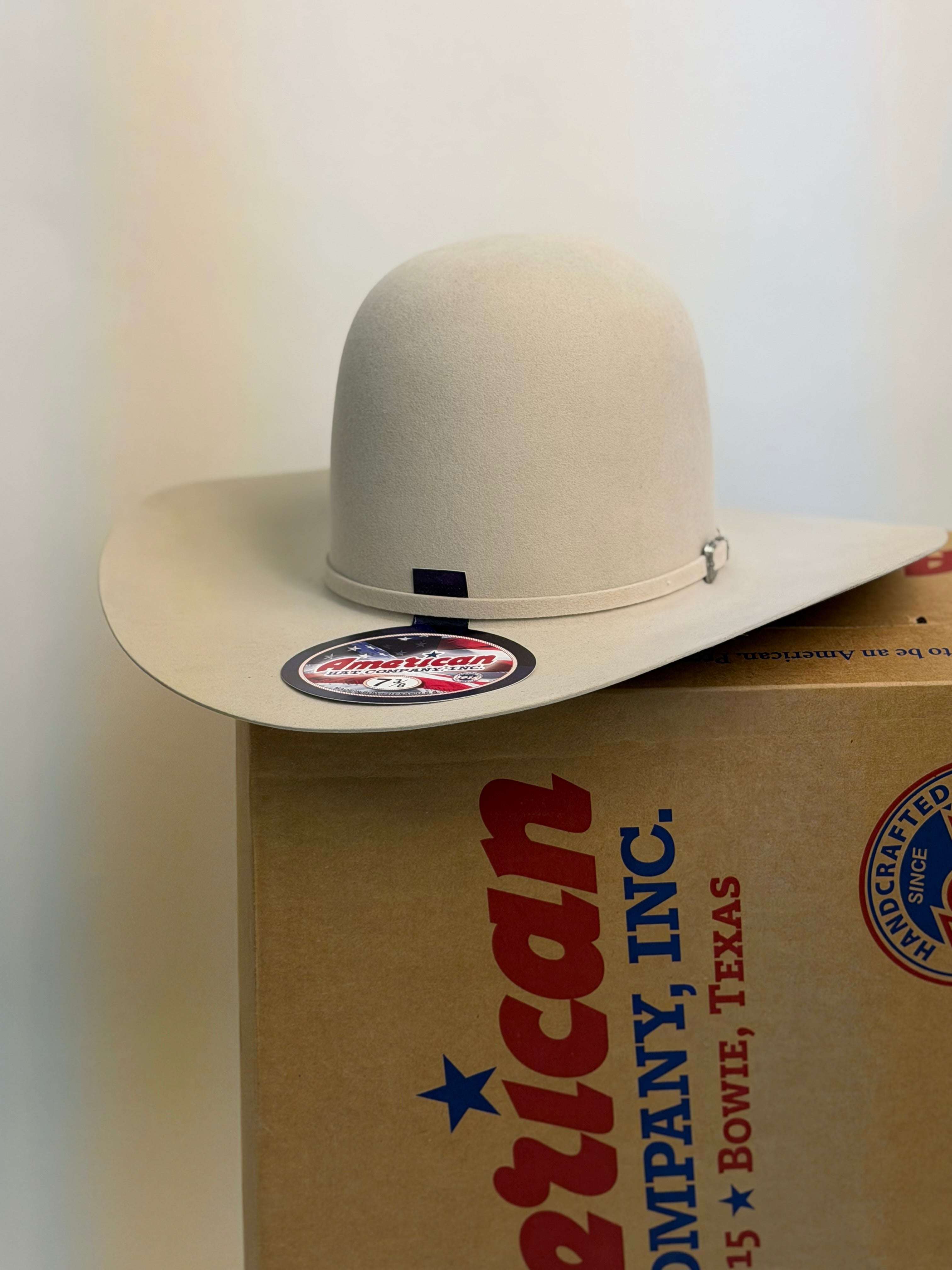 10X American Felt Hat Silverbelly Open Crown Laherradurawwnc.com
