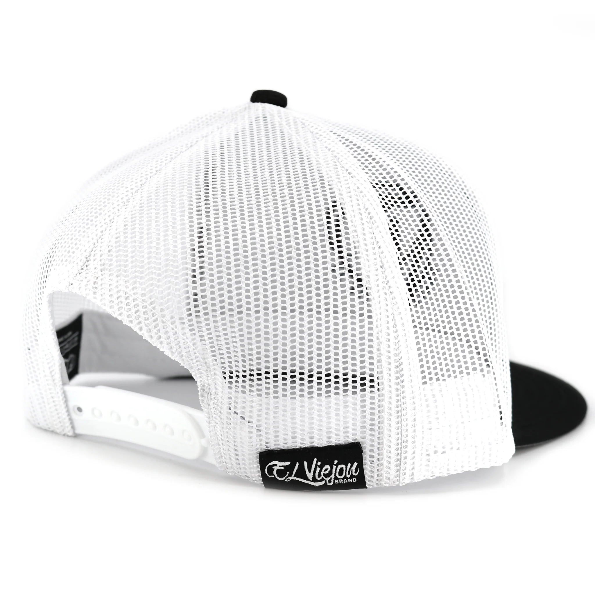 EL VIEJON NAYARIT BLACK/WHITE FLAT VISOR HAT