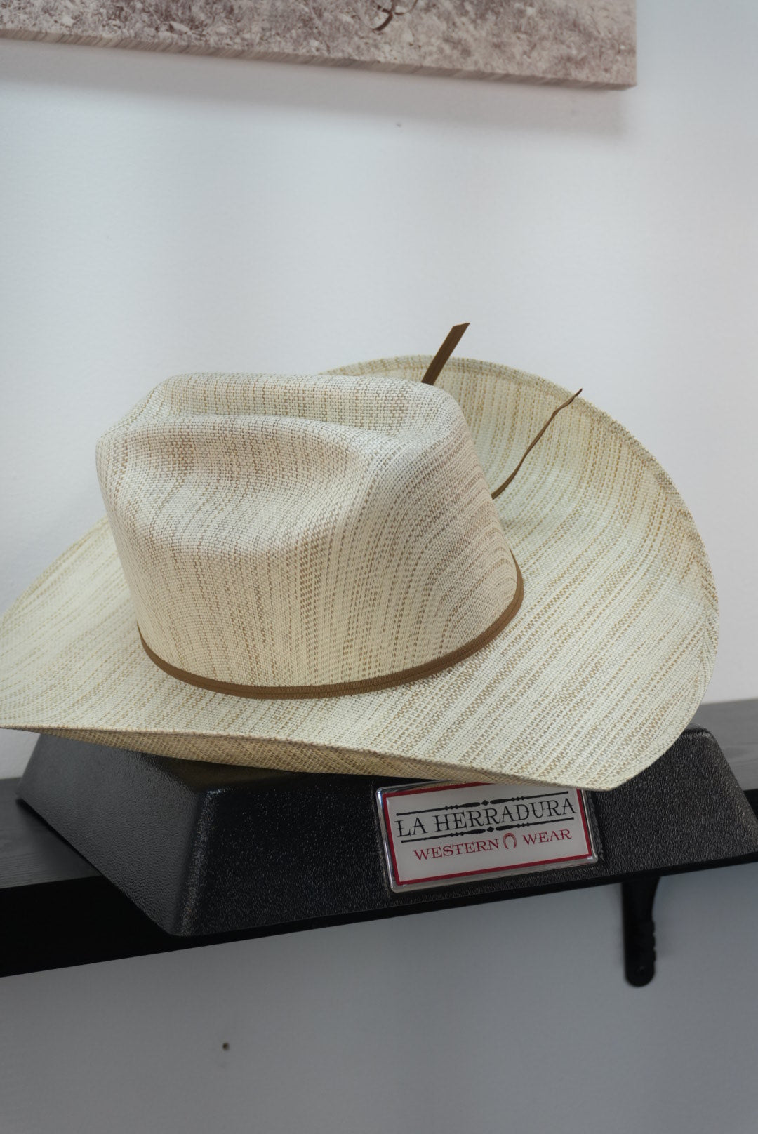 HERRADURA STRAW HAT MALBORO SHAPE MANHATAM
