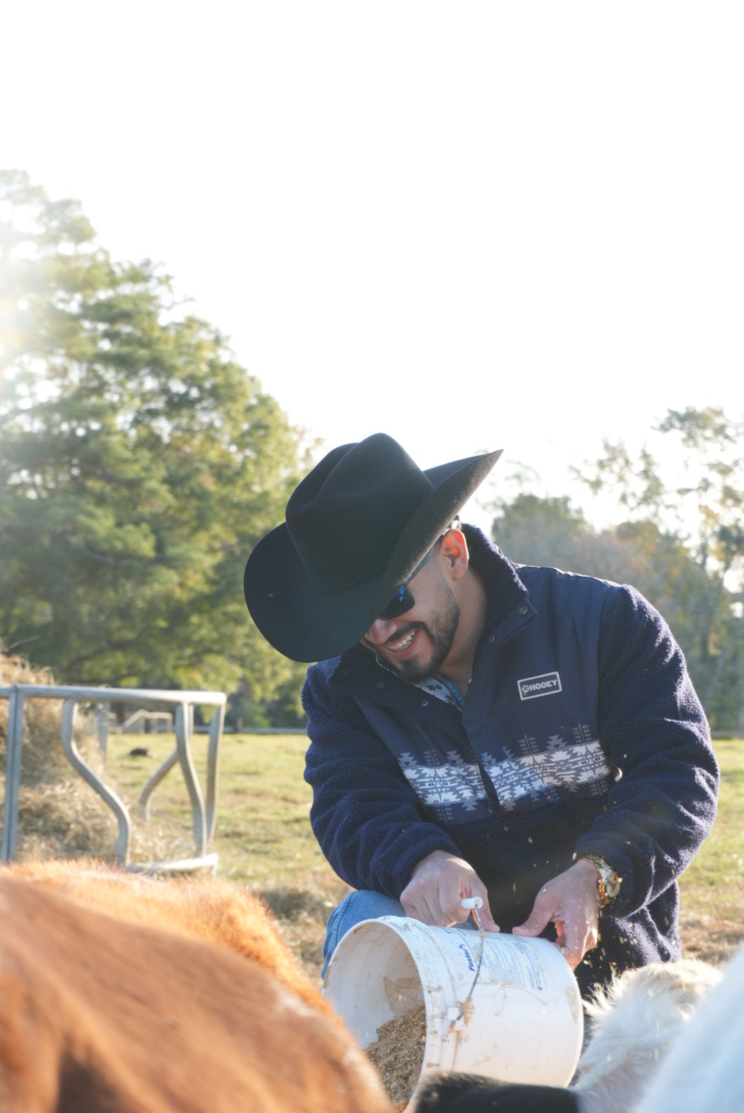HOOEY MENS MARITIME NAVY BRECKEN SHERPA FLECE PULLOVER HFP029NV