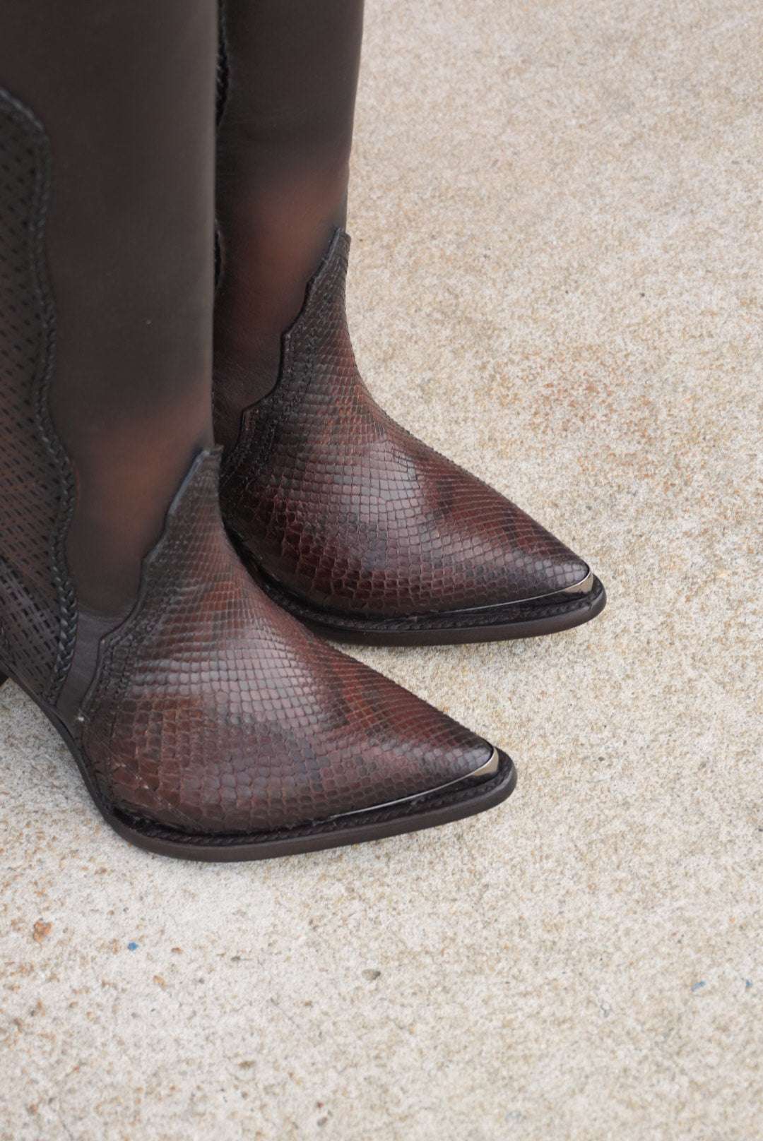 WOMEN’S CUADRA PYTHON BELLY GODIVA CC336 Laherradurawwnc.com