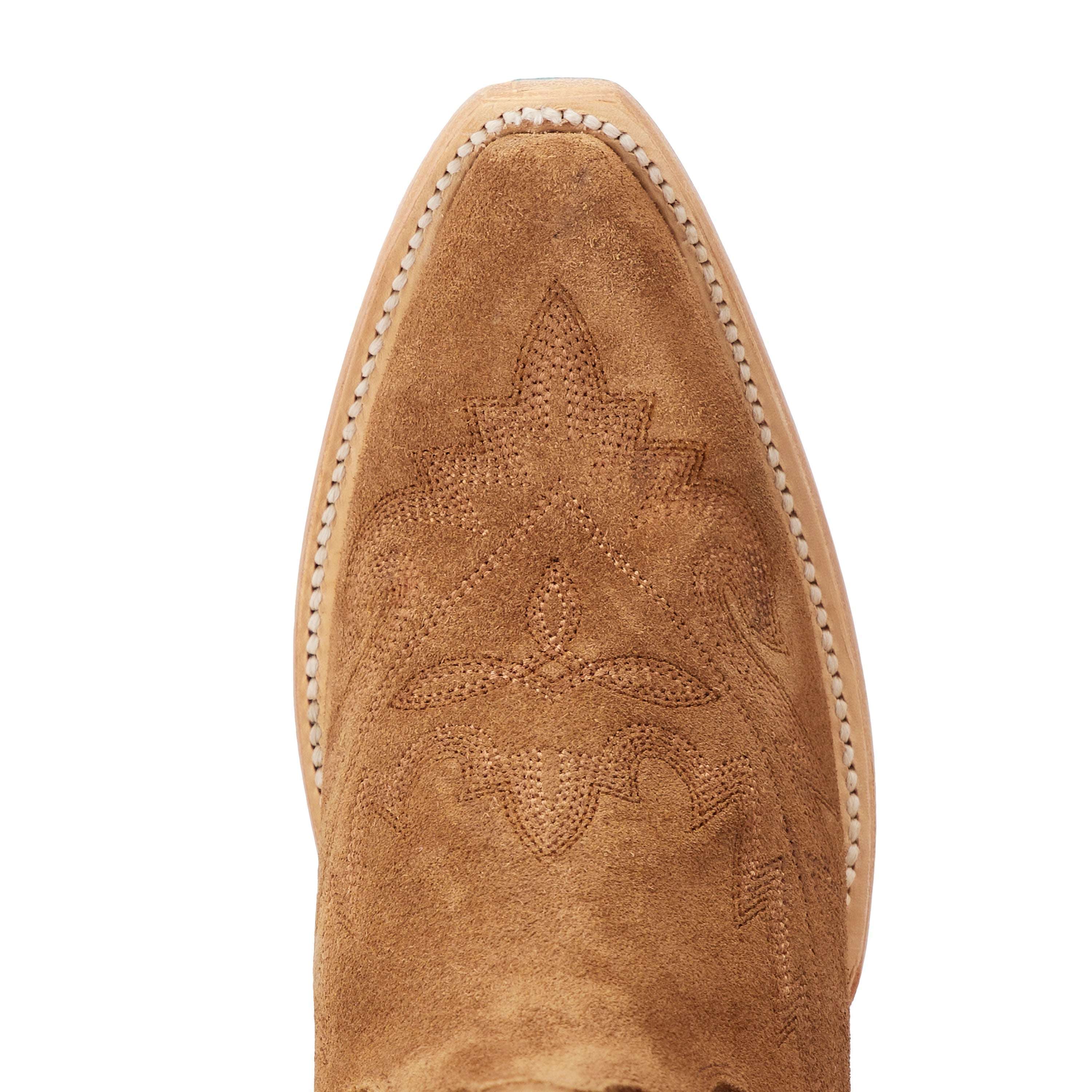 LANE WOMEN LEXINGTON KNEE HIGH TOFFEE SUEDE SNIP TOE BOOT LB0562A Laherradurawwnc.com