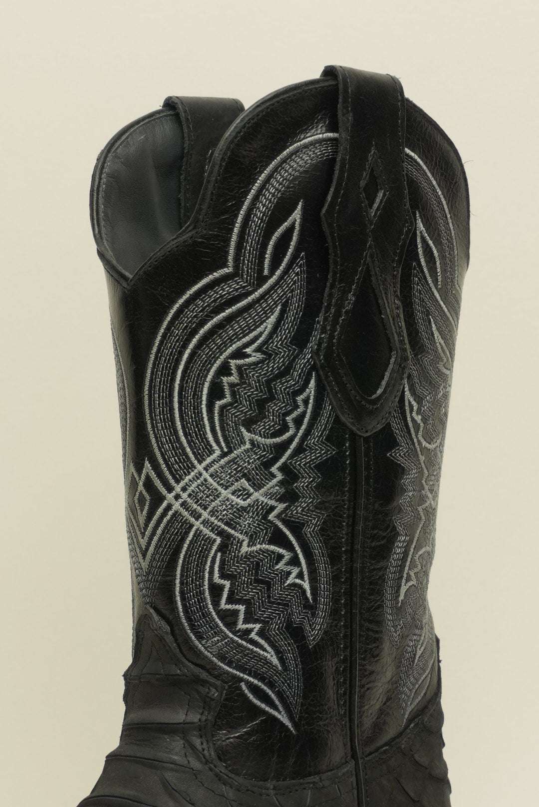 LA HERRADURA MENS DANIEL PITON JUMBO NOBUCK NEGRO BARZA SQUARE TOE BOOT Laherradurawwnc.com