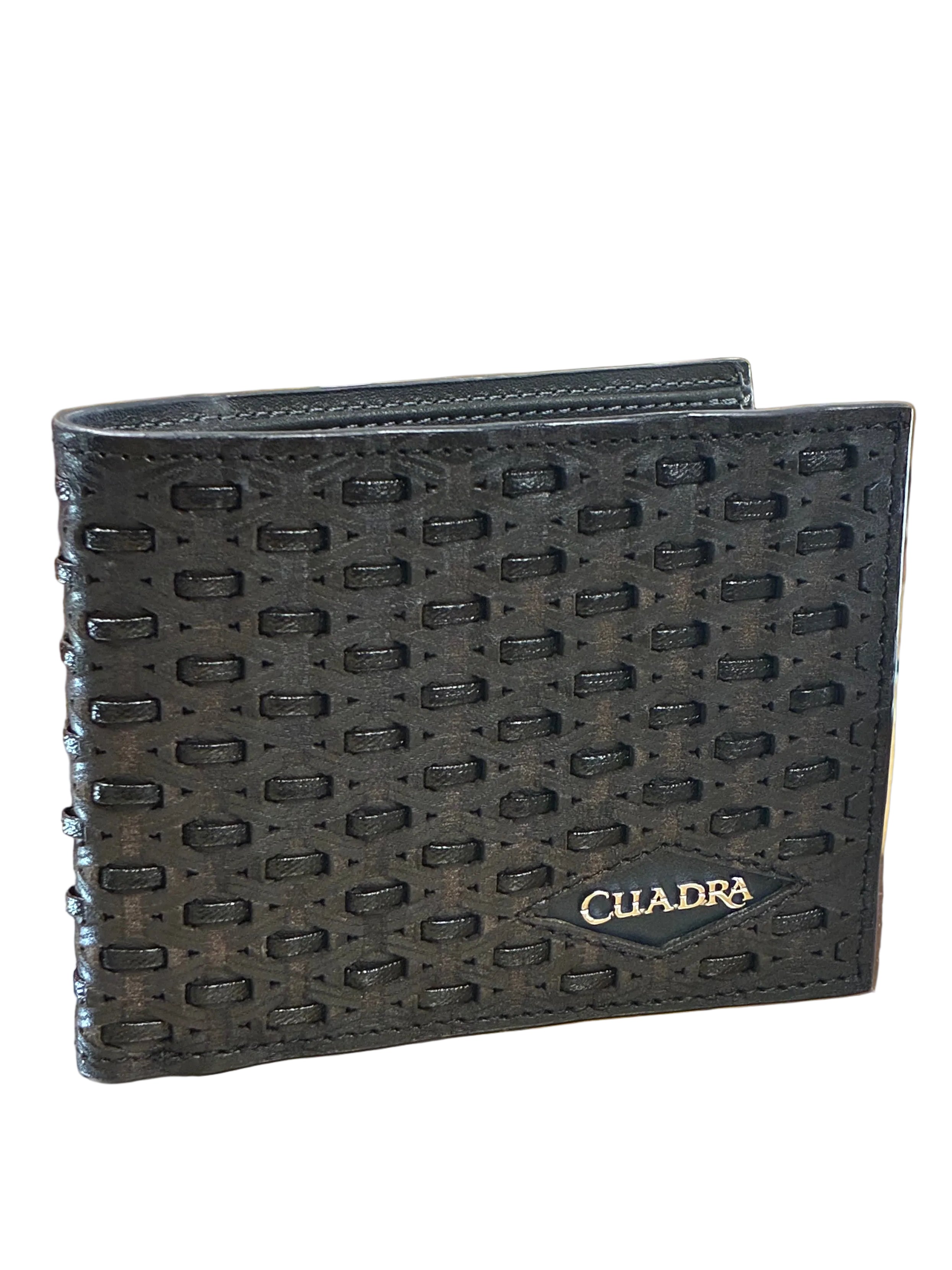 CUADRA MEN RES CRUST GRIS OXFORD WALLET DU704