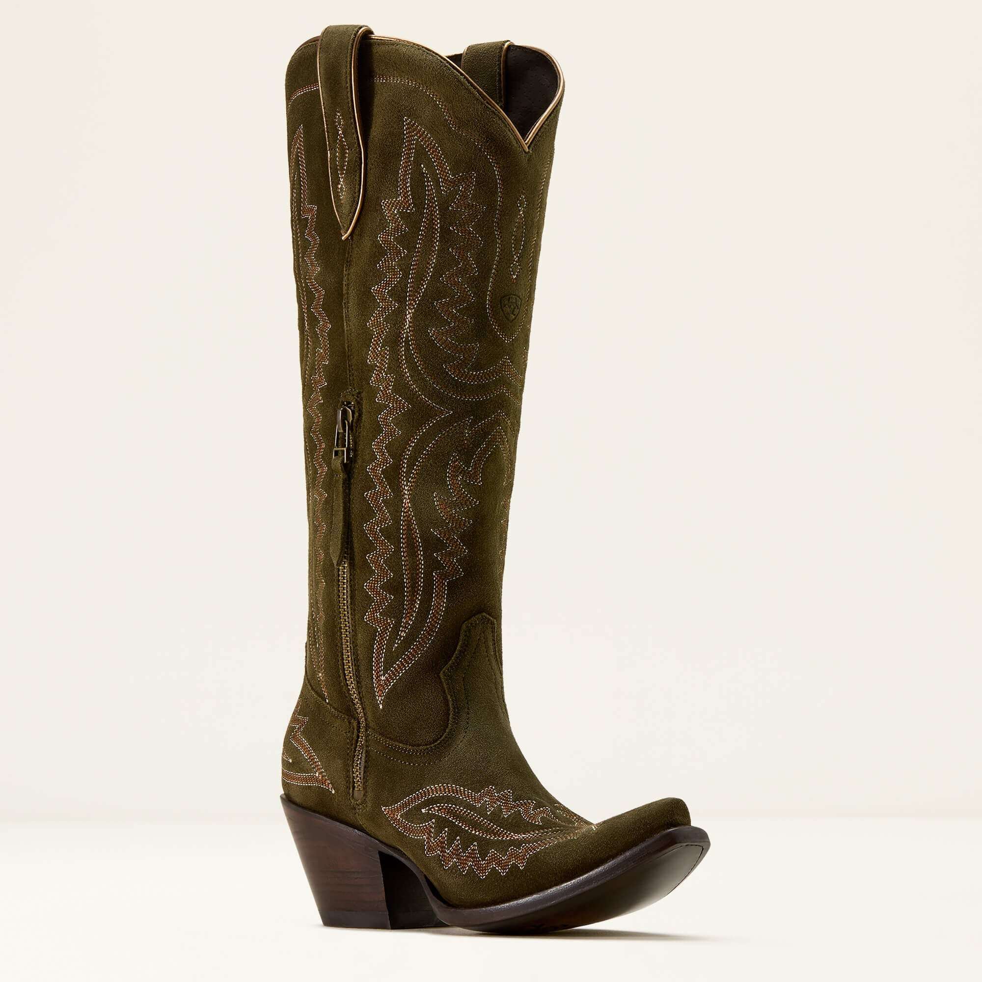 WOMENS CASANOVA SOFT OLIVE SUEDE 10074323 Laherradurawwnc.com