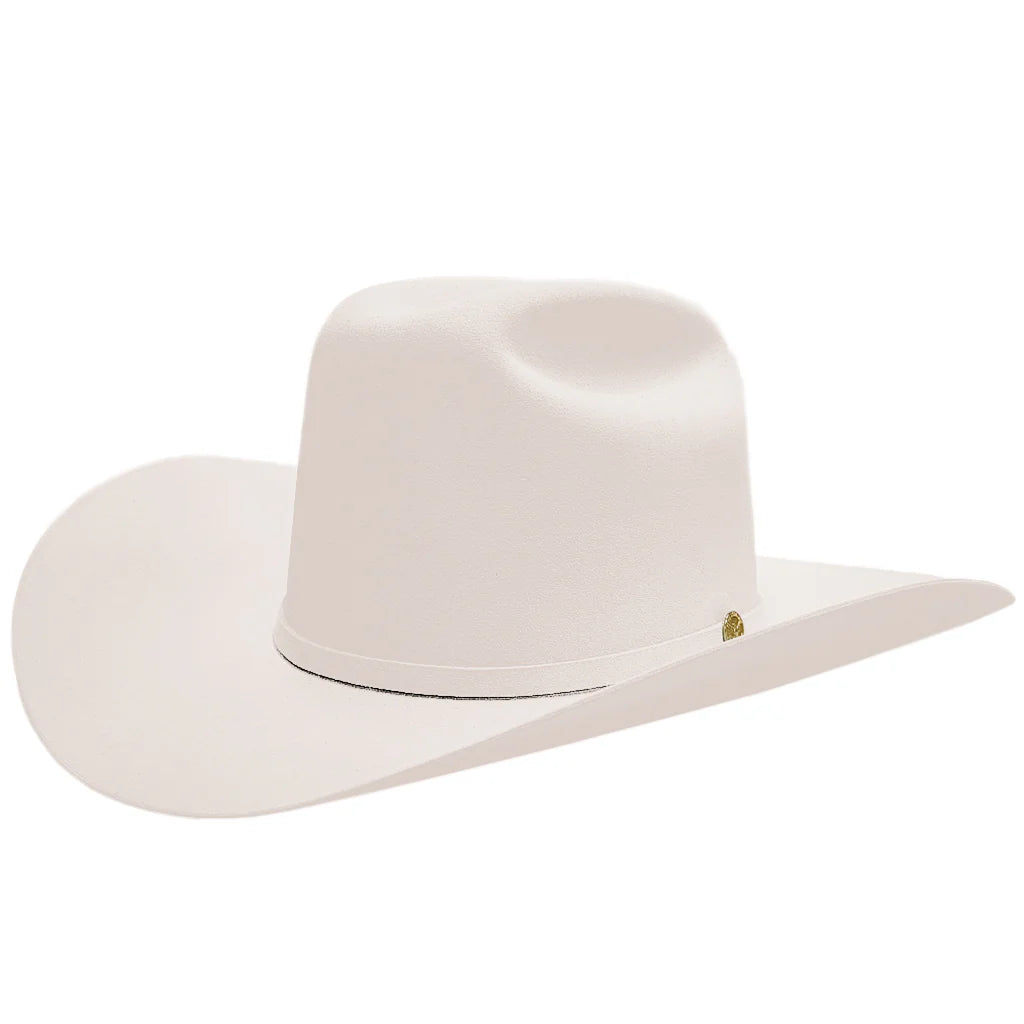 STETSON 100X THE GOLDEN EAGLE SILVERBELLY COPA ALTA PREMIUM FELT HAT