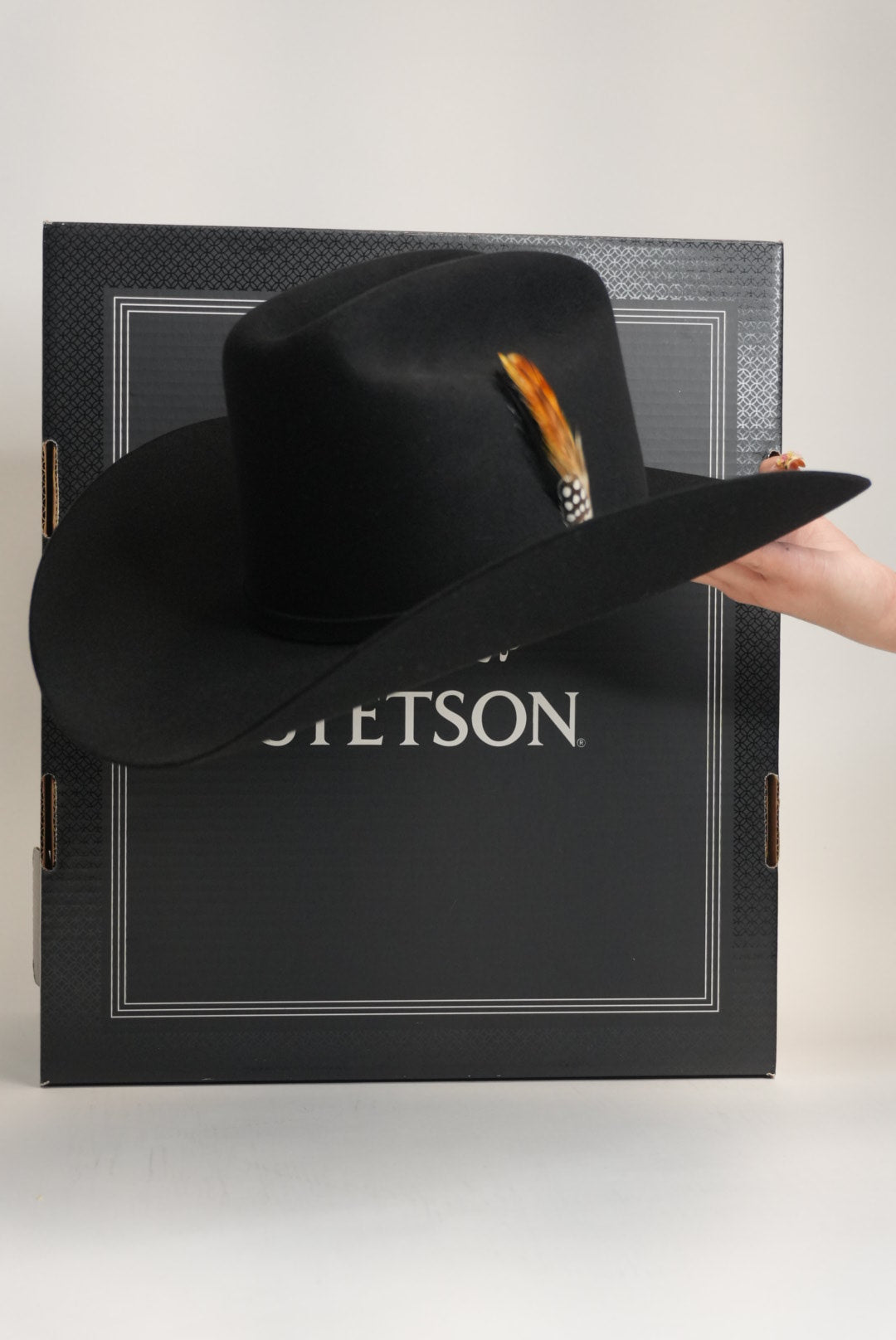 STETSON 10X SHASTA BLACK