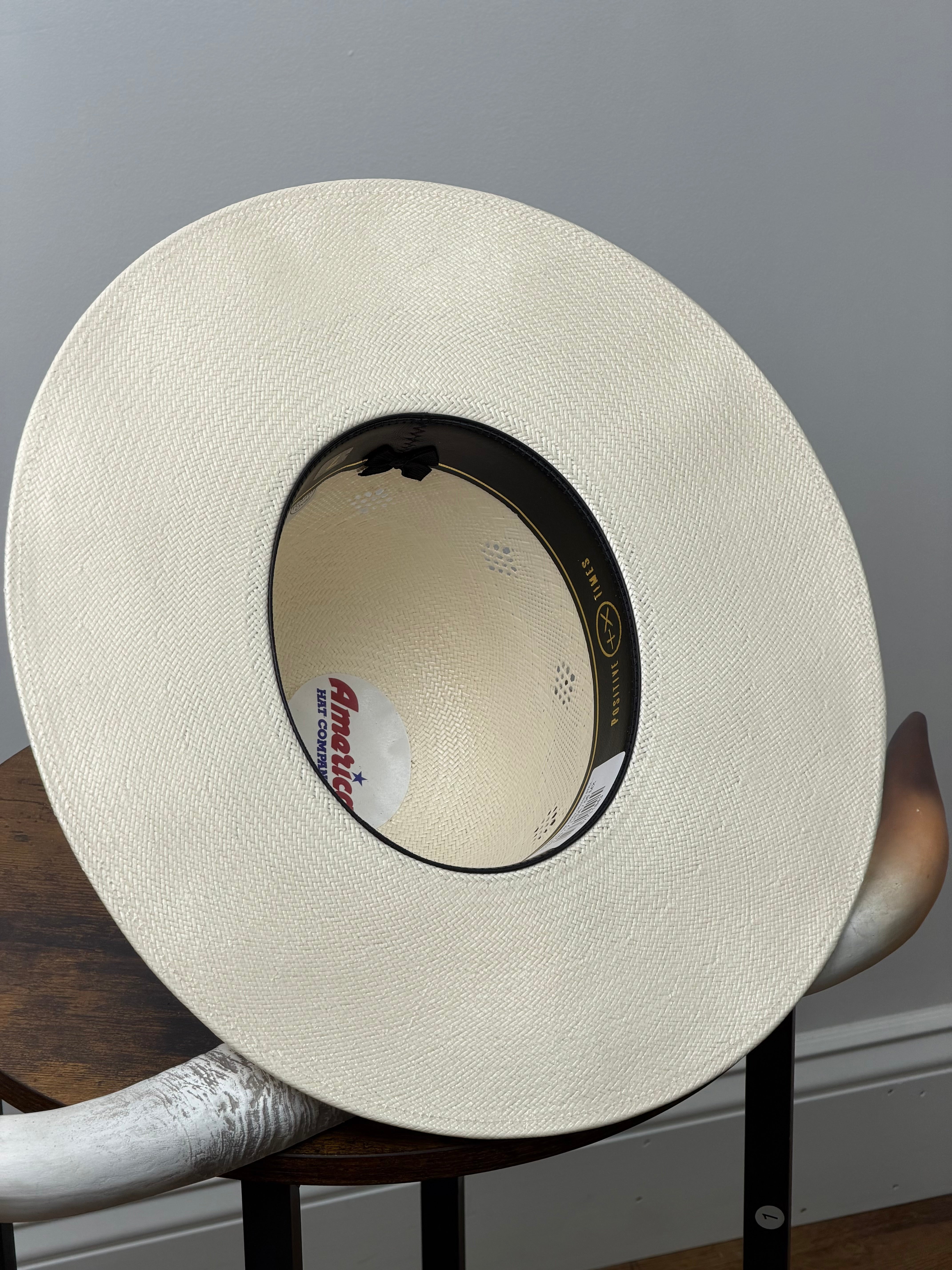 7200 AMERICAN HAT OPEN CROWN STRAW HAT STYLE
