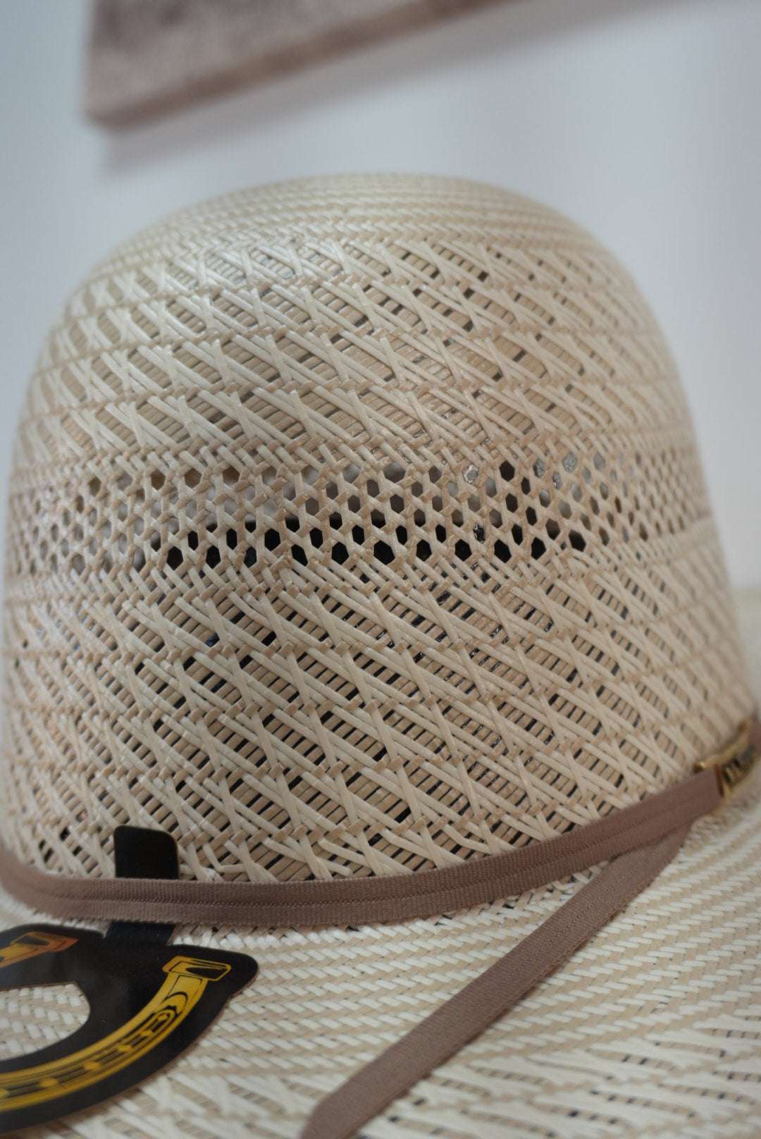 HERRADURA OPEN CROWN STRAW HAT 100x RIVER RANCH BIC Laherradurawwnc.com