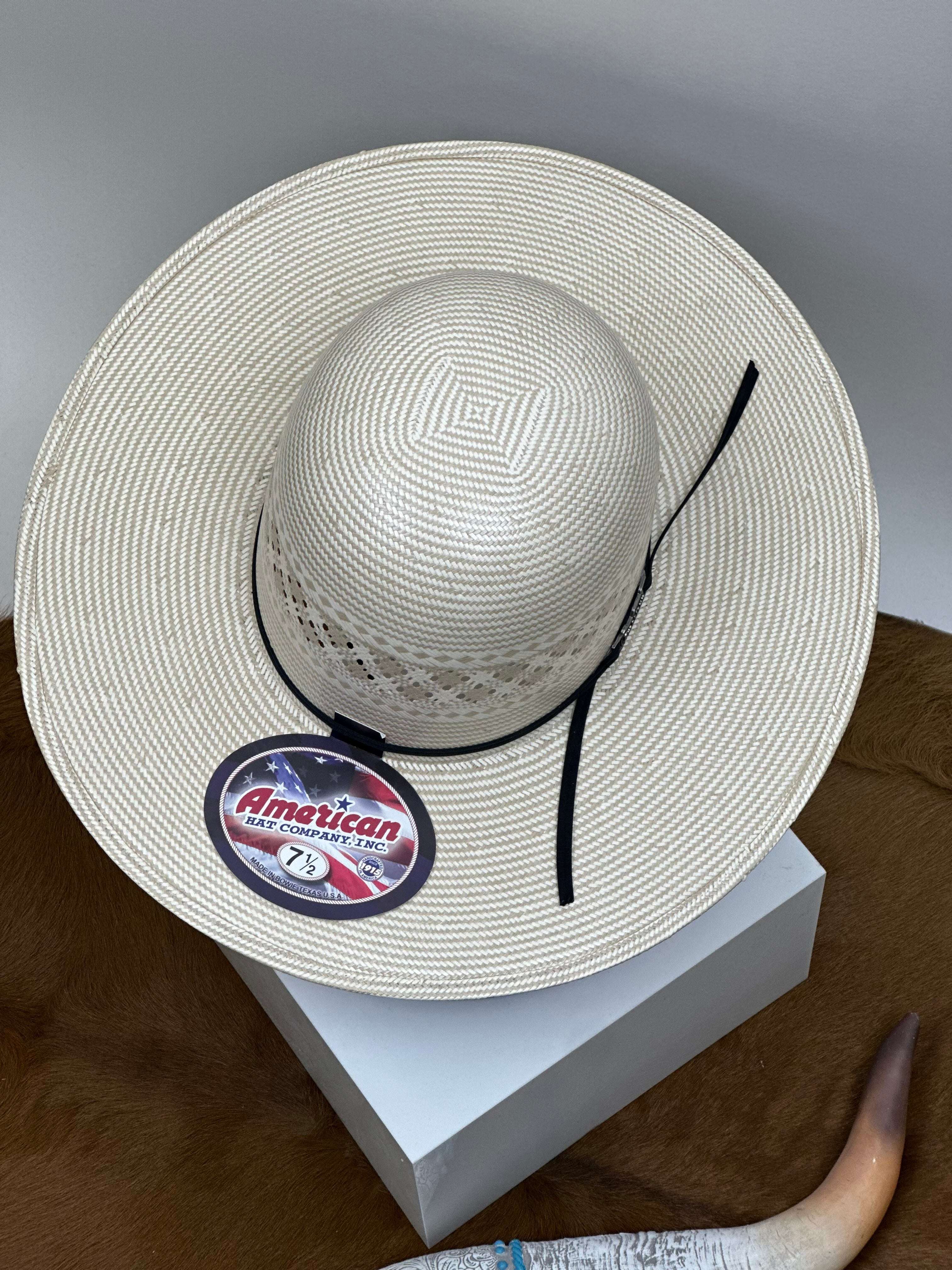 1011 AMERICAN HAT OPEN CROWN STRAW HAT STYLE Laherradurawwnc.com
