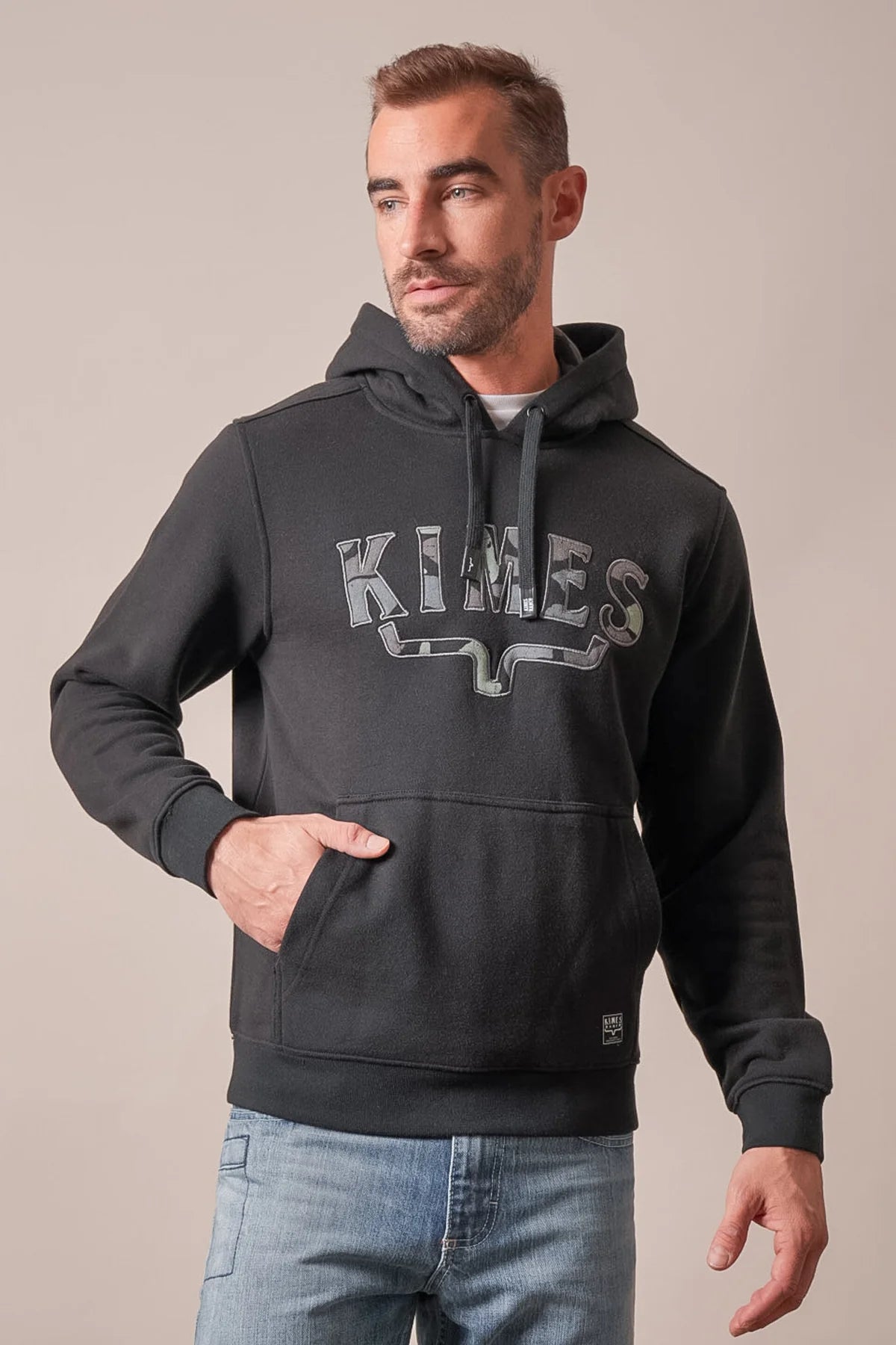 KIMES RIDDLE BLACK HOODIE