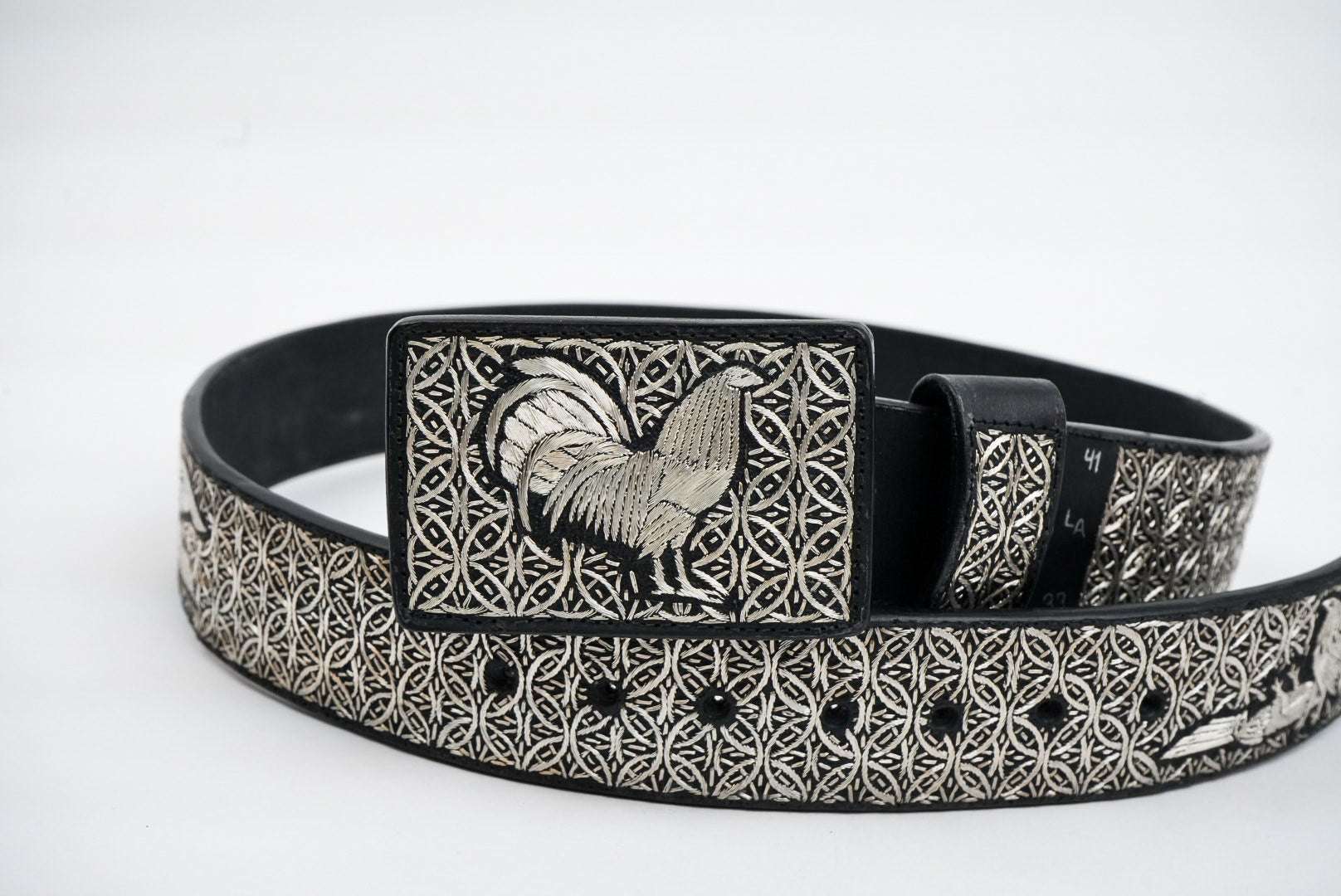 CINTO DE PLATA AROS PELEA GALLOS Laherradurawwnc.com