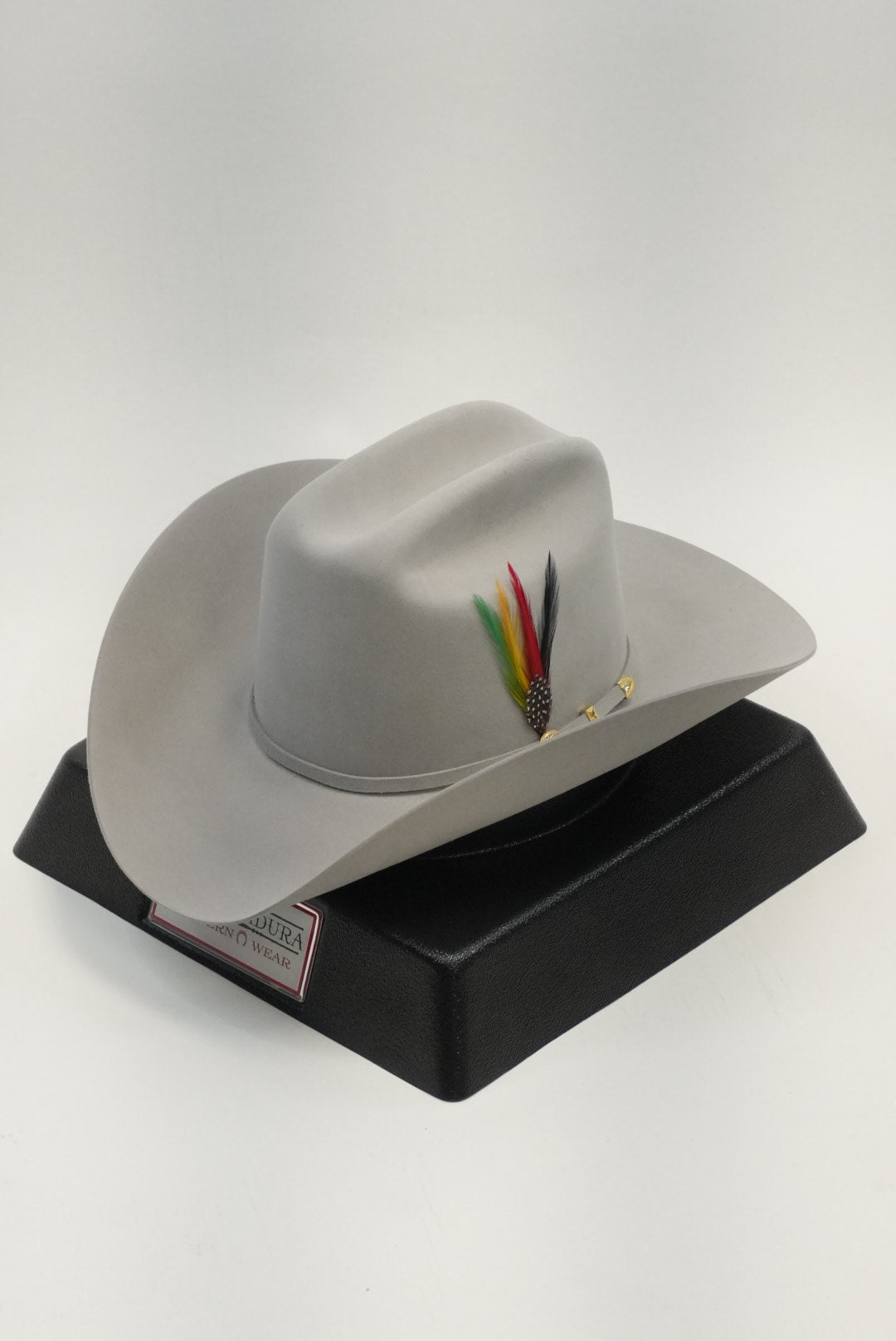 SOMBRERO COWBOY STETSON 100X EL PRESIDENTE GRIS NIEBLA