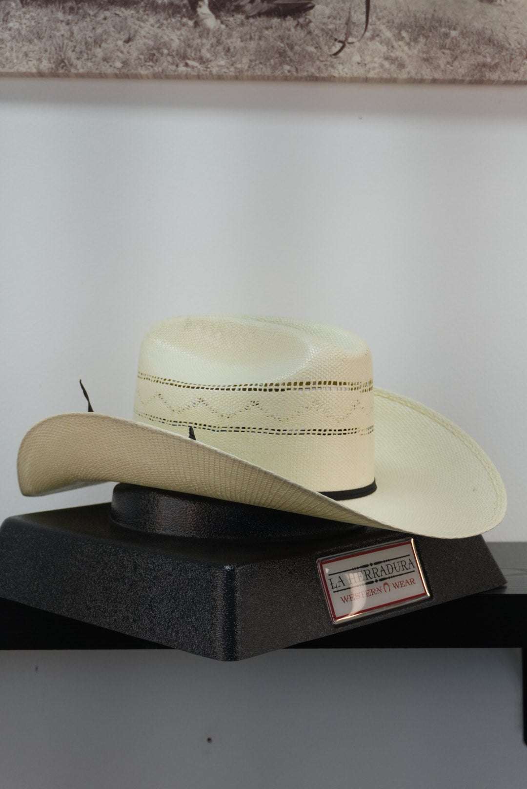 HERRADURA STRAW HAT MALBORO SHAPE 2 RANDAS ZIGZAG Laherradurawwnc.com