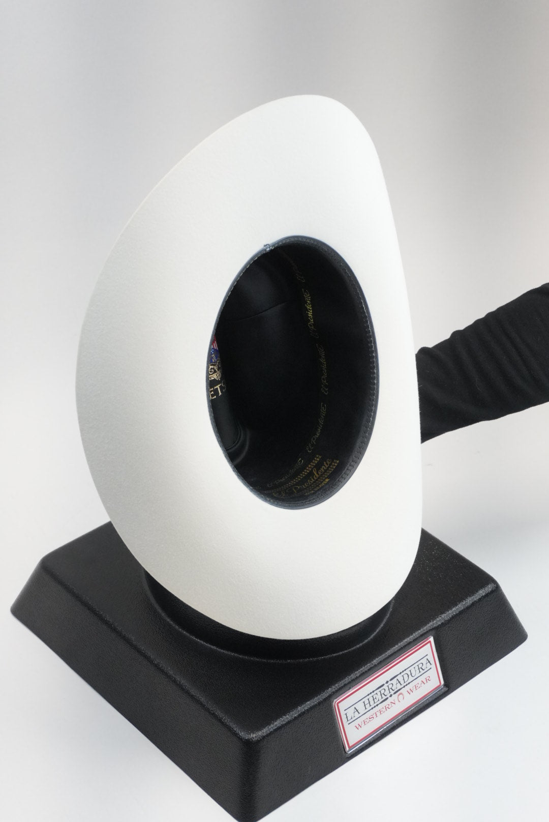 STETSON EL PRESIDENTE 100X BLANCO/WHITE COPA CHICA