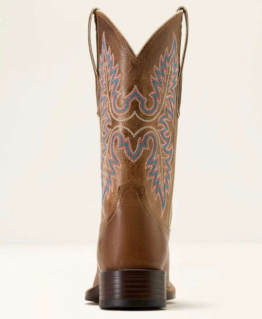 WOMENS BOOT CANYON POINT MESA BROWN WIDE SQUARE 10074304 Laherradurawwnc.com
