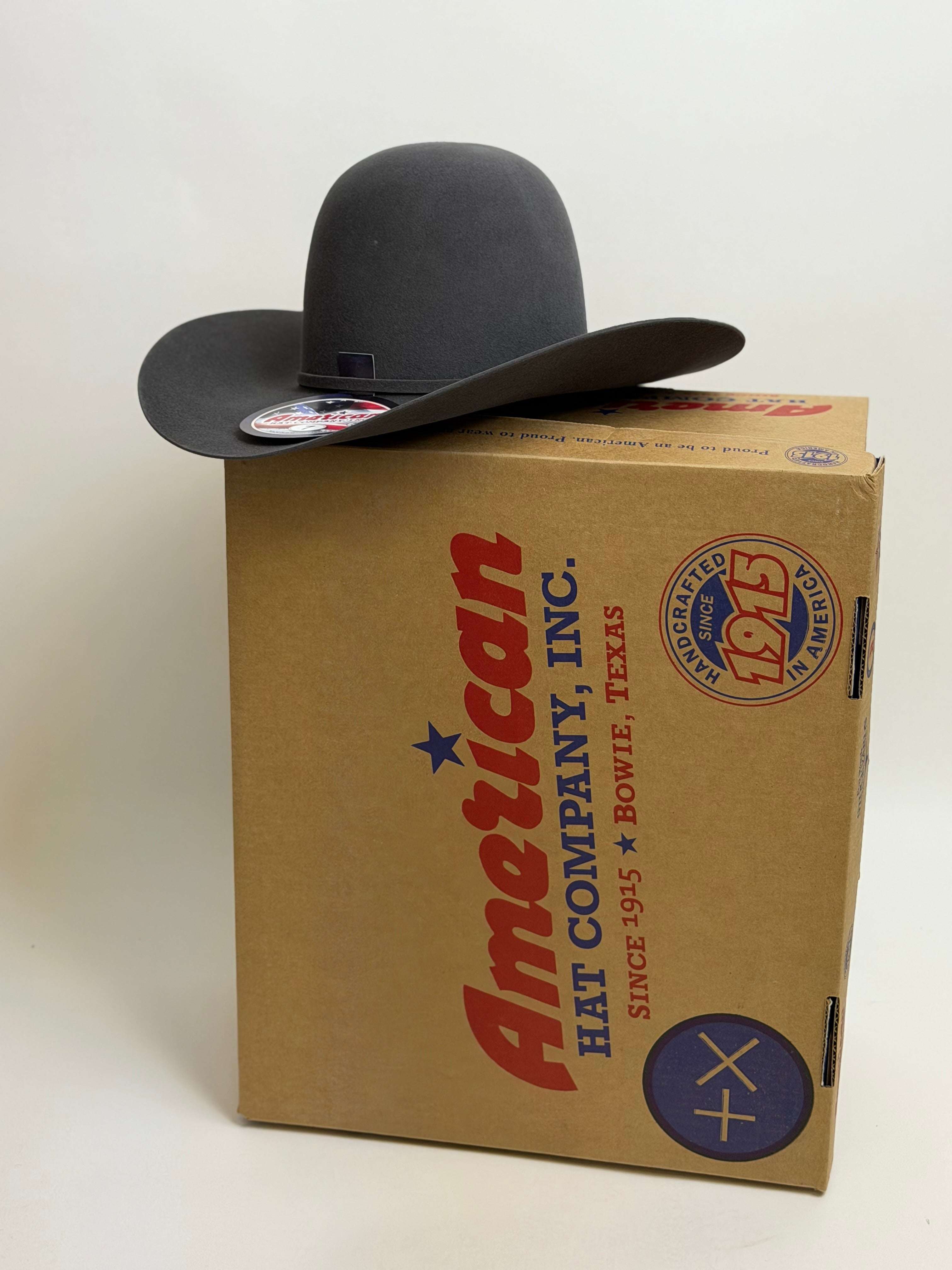 10X American Felt Hat Steel Open Crown Laherradurawwnc.com