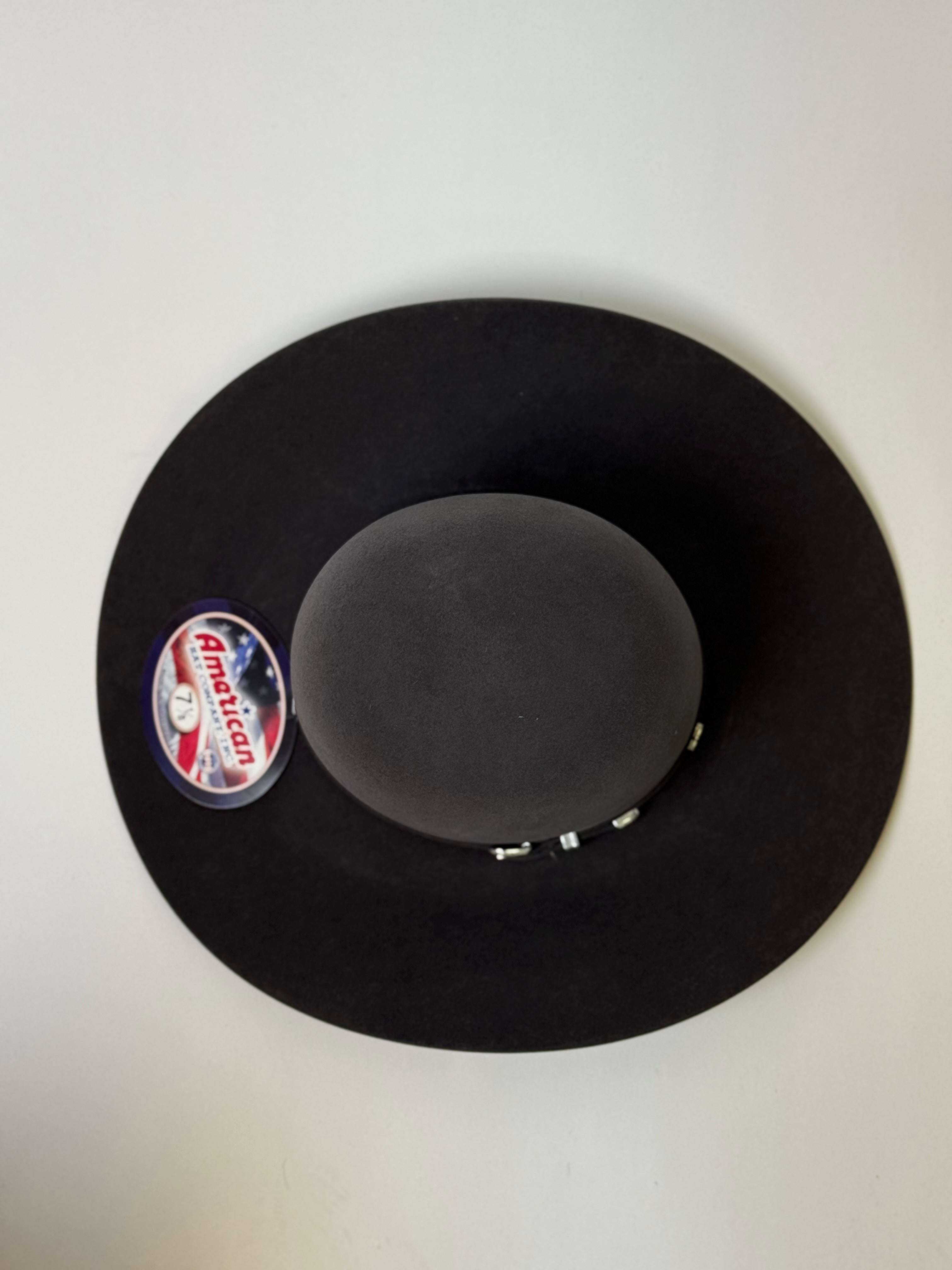 7X American Felt Hat Steel Open Crown Laherradurawwnc.com