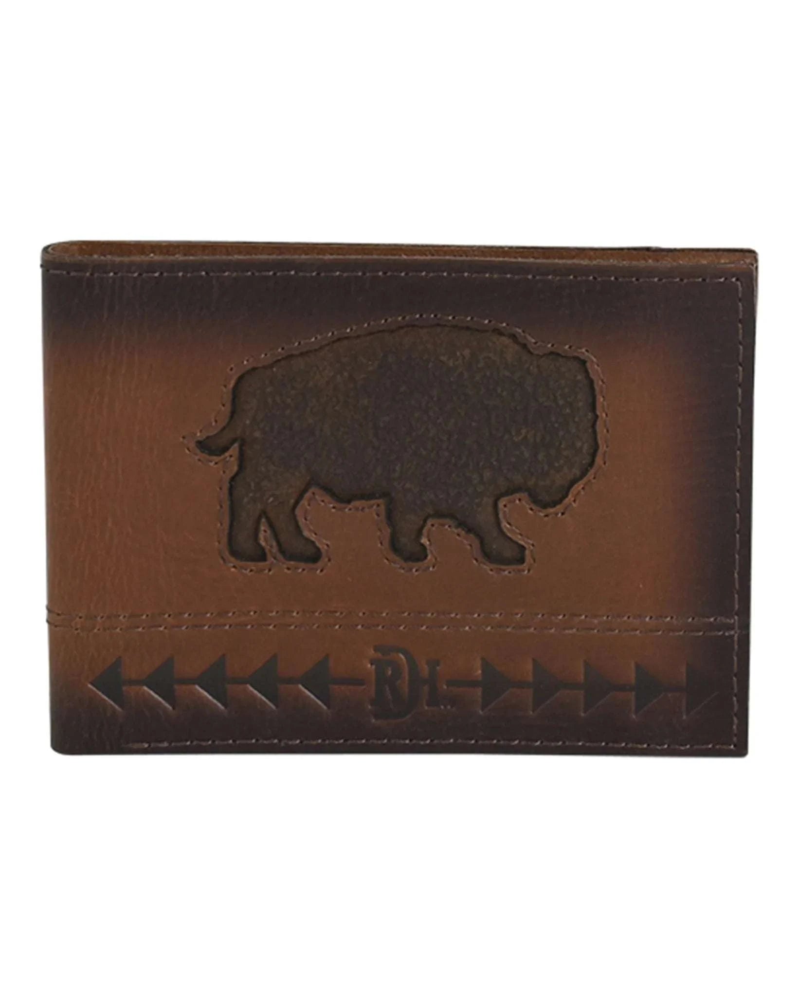RED DIRT BROWN BIFOLD WALLET- 24170881W12 Laherradurawwnc.com