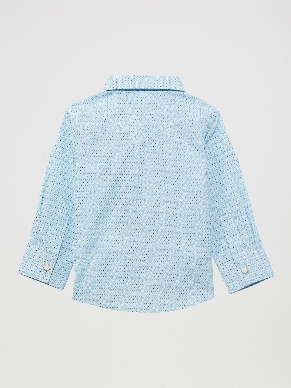 WRANGLER BODY LONG SLEEVE LIGHT BLUE SHIRT 112374300