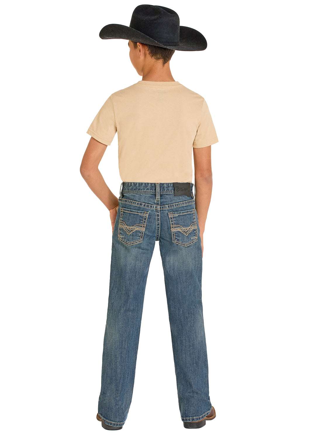 ROCK&ROLL LADDER STITCH EMB MEDIUM VINTAGE BOYS BB0BD08050 Laherradurawwnc.com