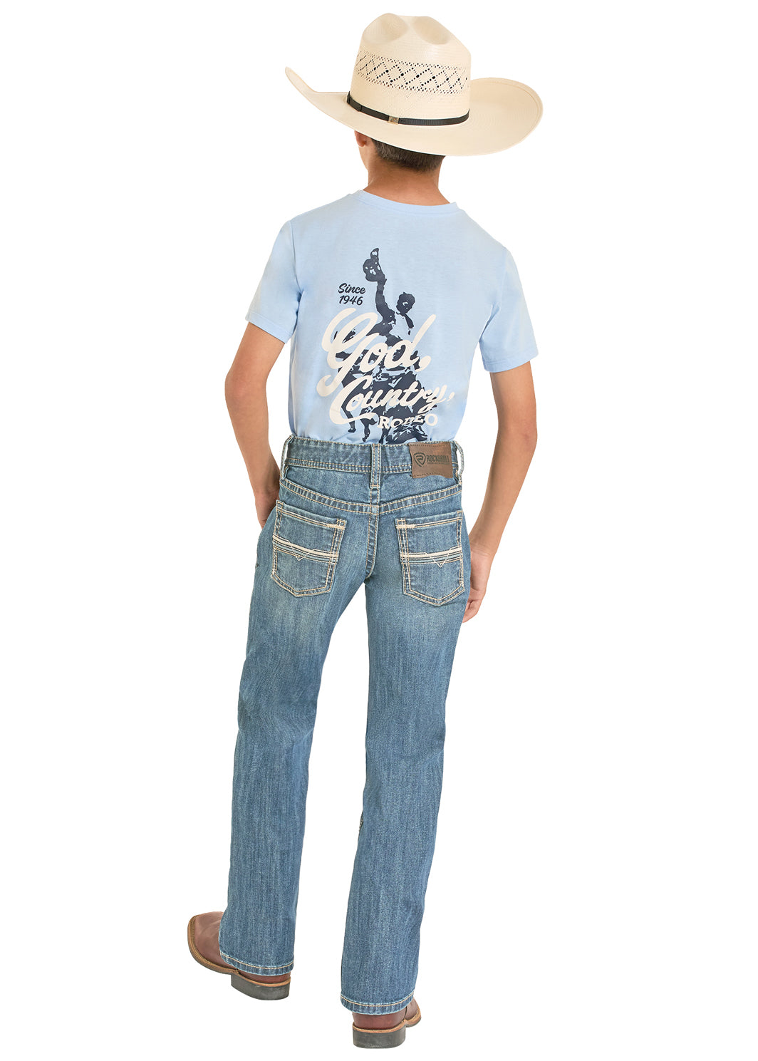 ROCK&ROLL MEDIUM VINTAGE BB GUN LADDER STITCH BOYS BB0BD08577