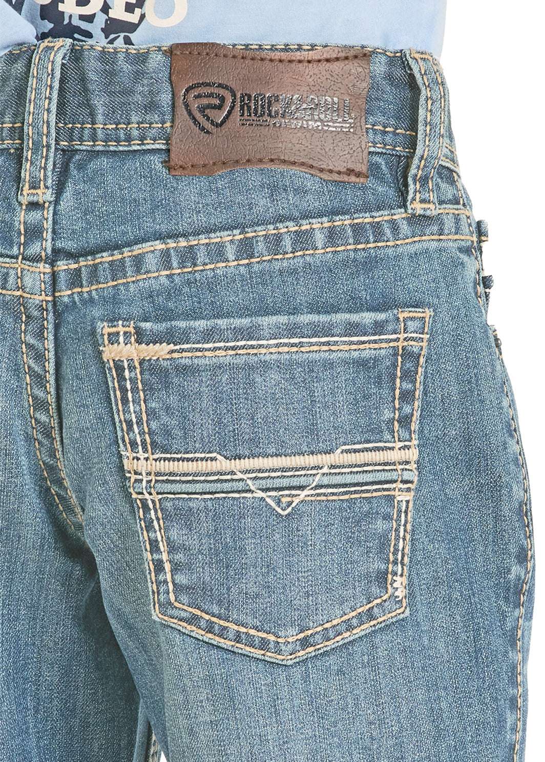 ROCK&ROLL MEDIUM VINTAGE BB GUN LADDER STITCH BOYS BB0BD08577 Laherradurawwnc.com