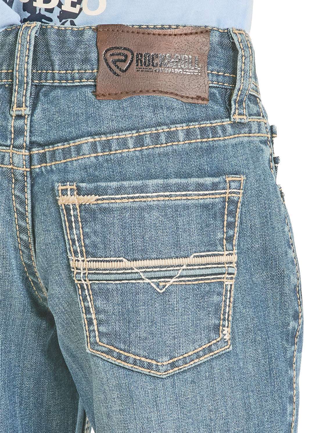 ROCK&ROLL MEDIUM VINTAGE BB GUN LADDER STITCH BOYS BB0BD08577 Laherradurawwnc.com