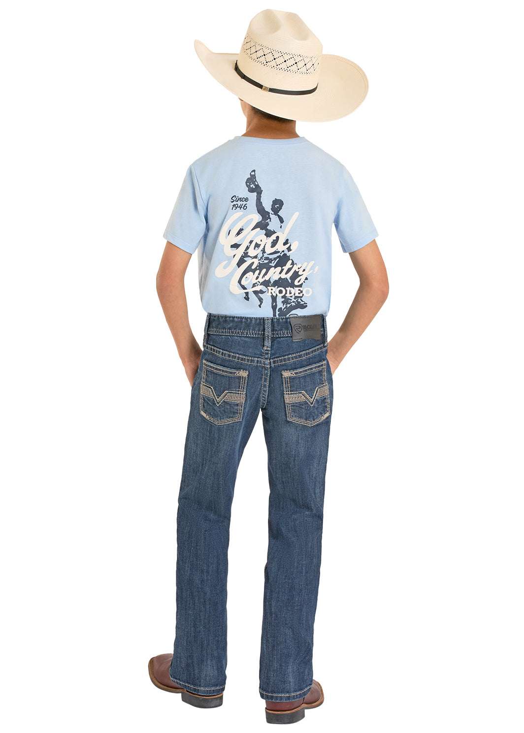ROCK&ROLL BOY JEANS DARK VINTAGE BB0BD08620 Laherradurawwnc.com