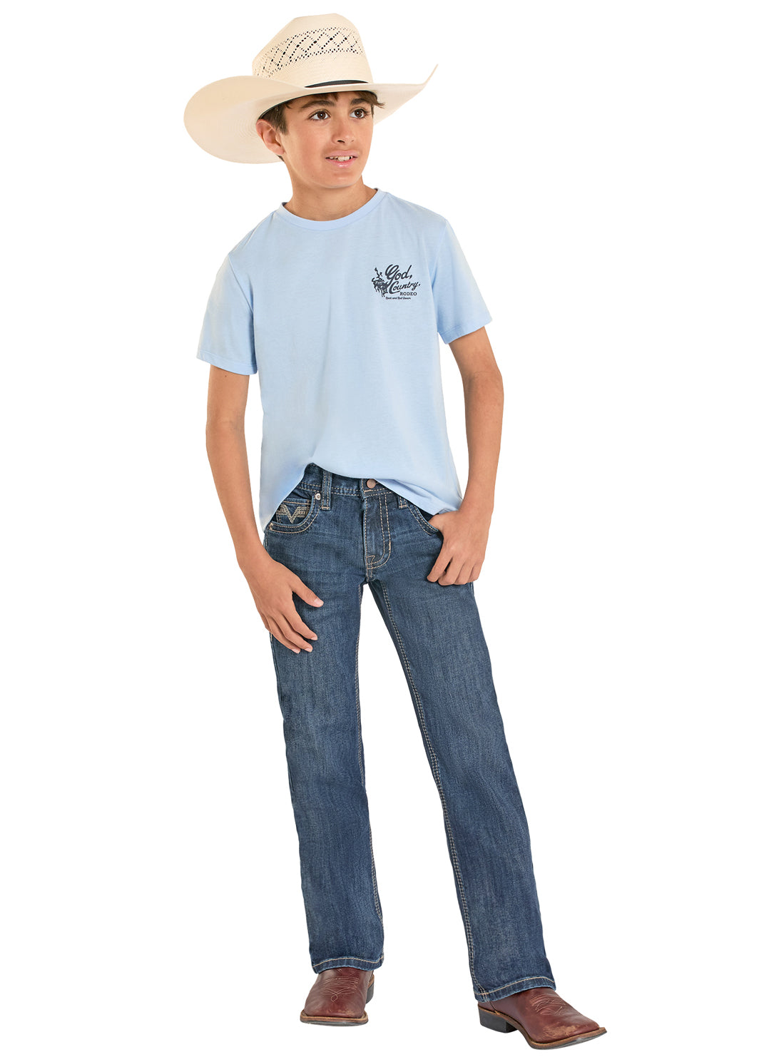 ROCK&ROLL BOY JEANS DARK VINTAGE BB0BD08620